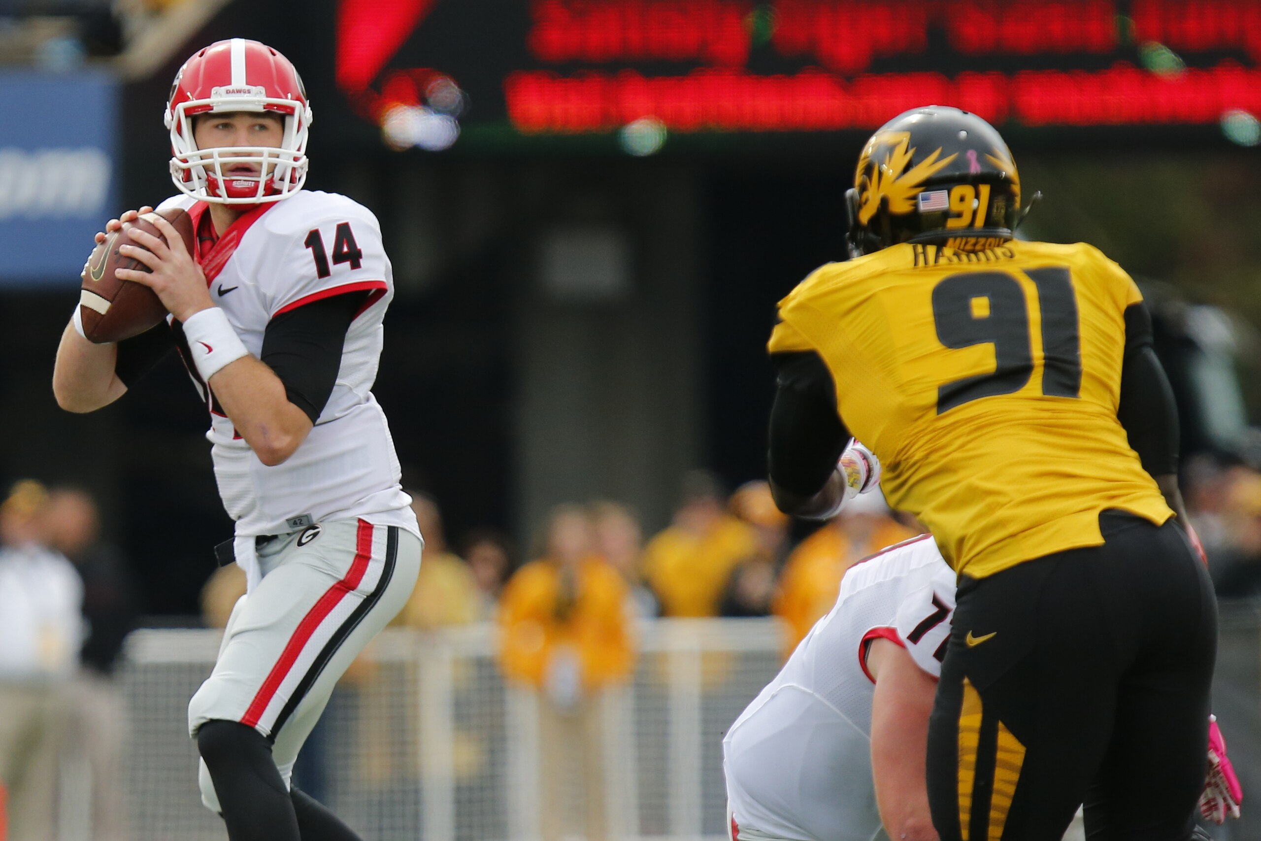 Georgia quarterback Hutson Mason