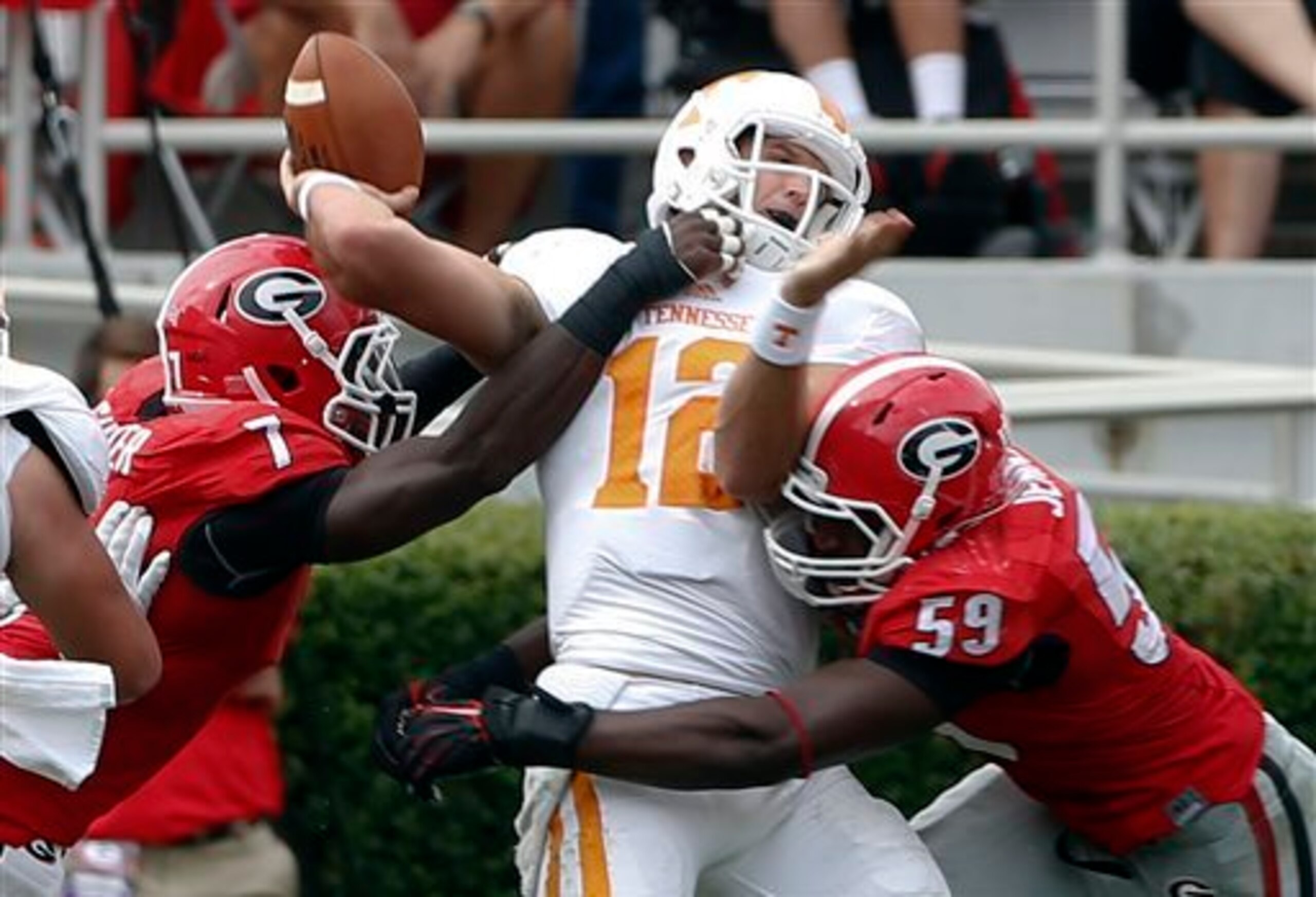Georgia's defense has improved every week.