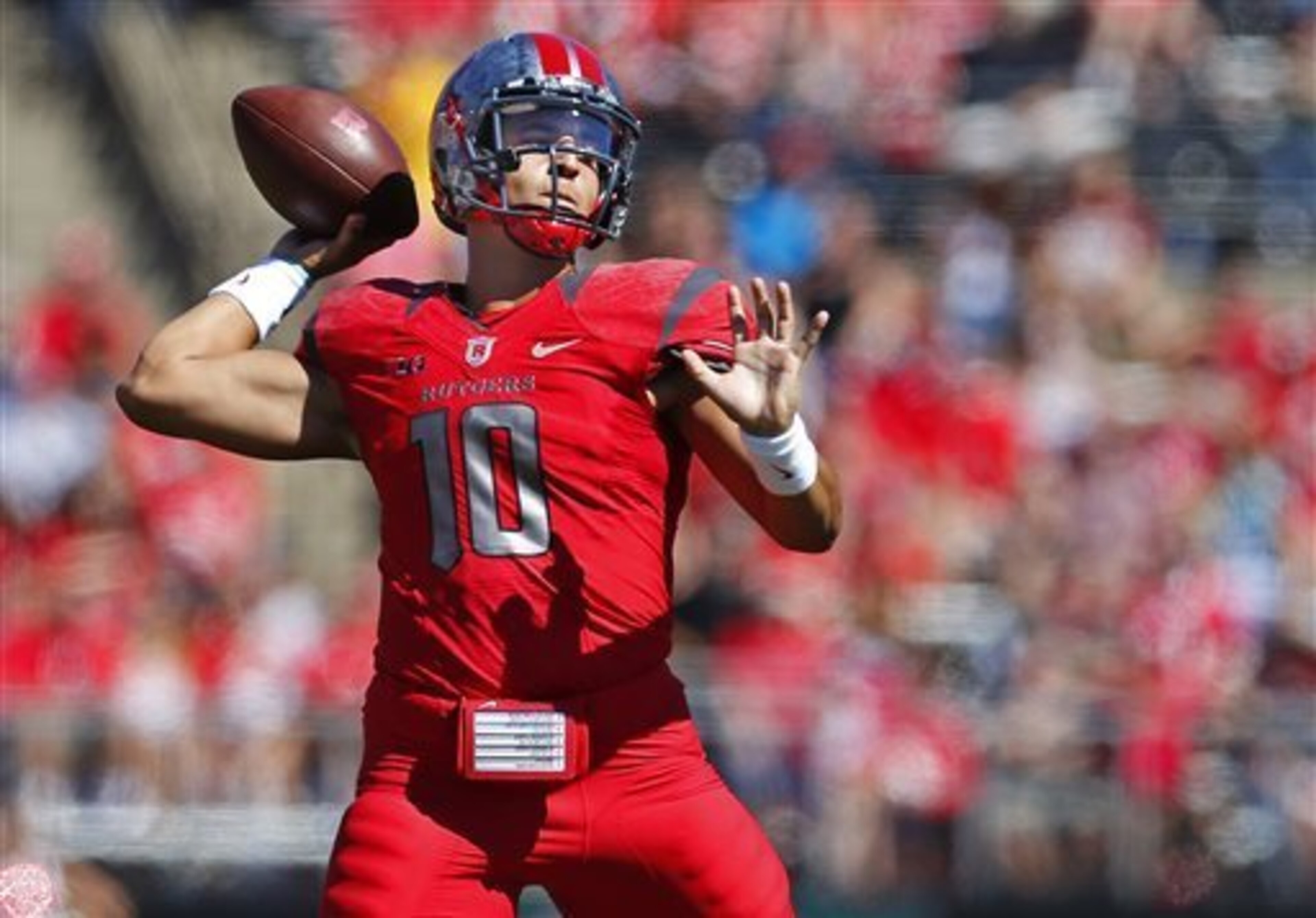 Gary Nova will play a key role in Rutgers' game plan against Ohio State.