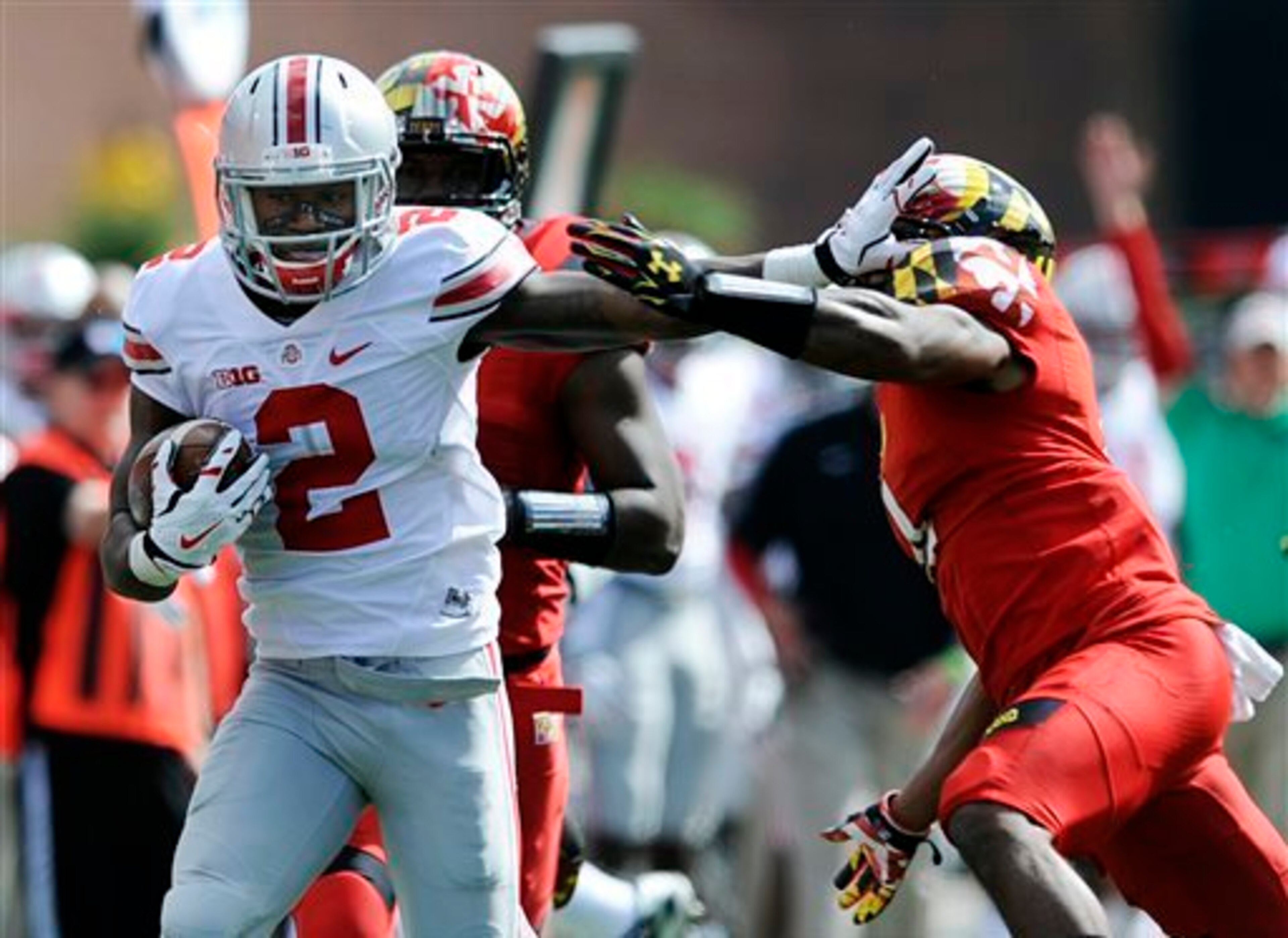 Dontre Wilson (2) could prove to be a big piece of Ohio State's game plan on Saturday.