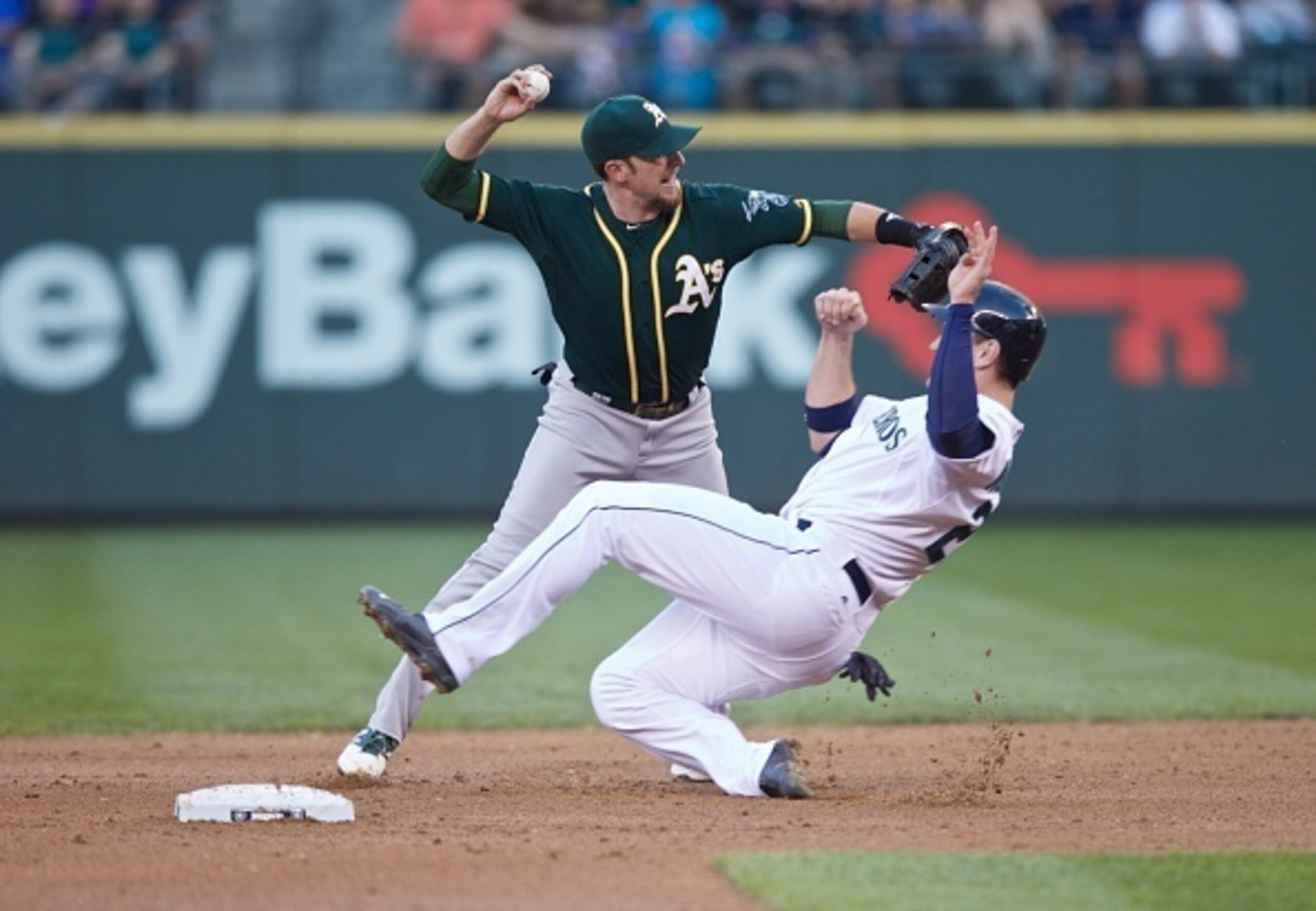 Lowrie's defense, though not terrible, wasn't the best this season. Lowrie's defense, though not terrible, wasn't the best this season.