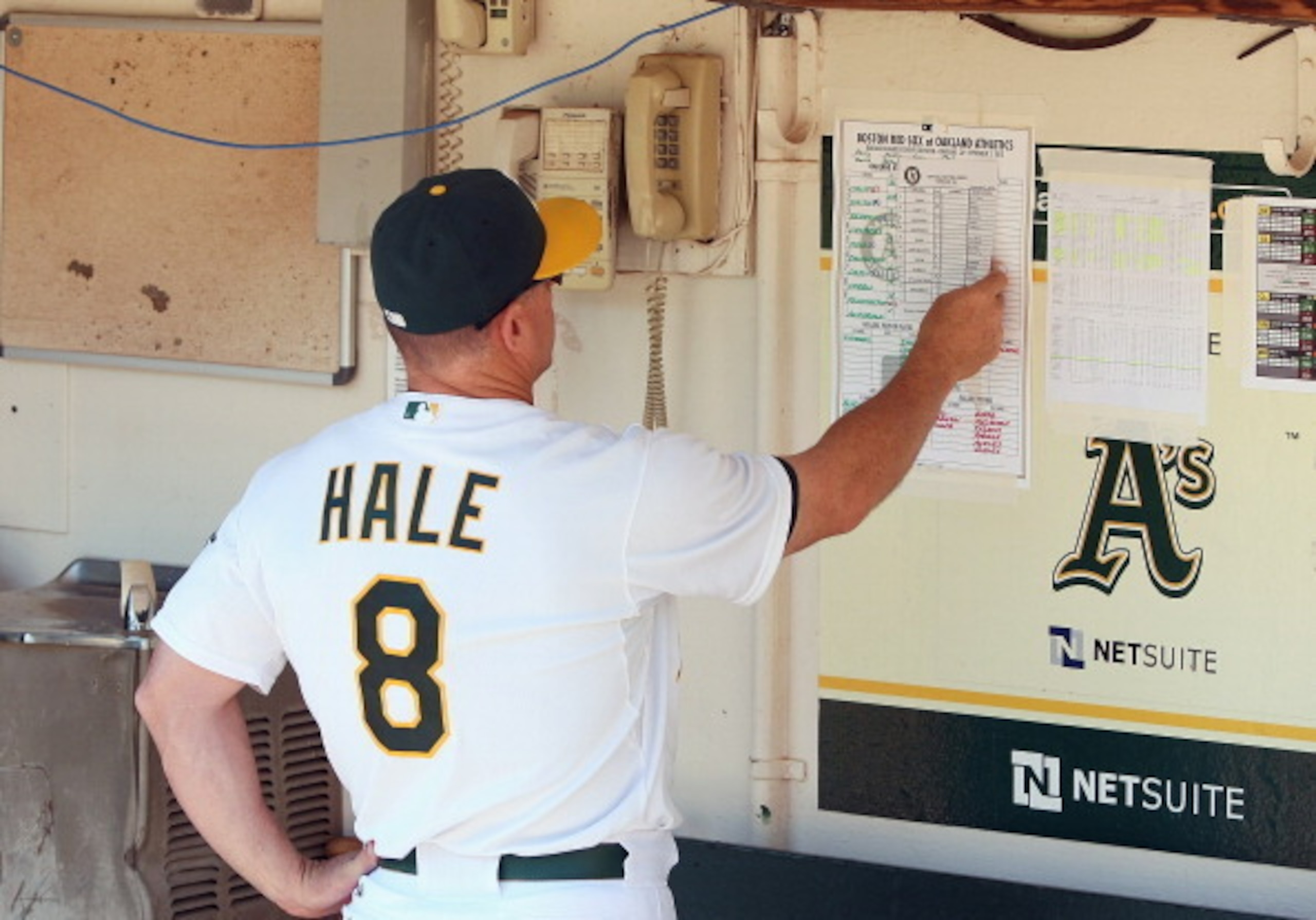 Hale moves from A's bench coach to Diamondbacks manager. Hale moves from A's bench coach to Diamondbacks manager.