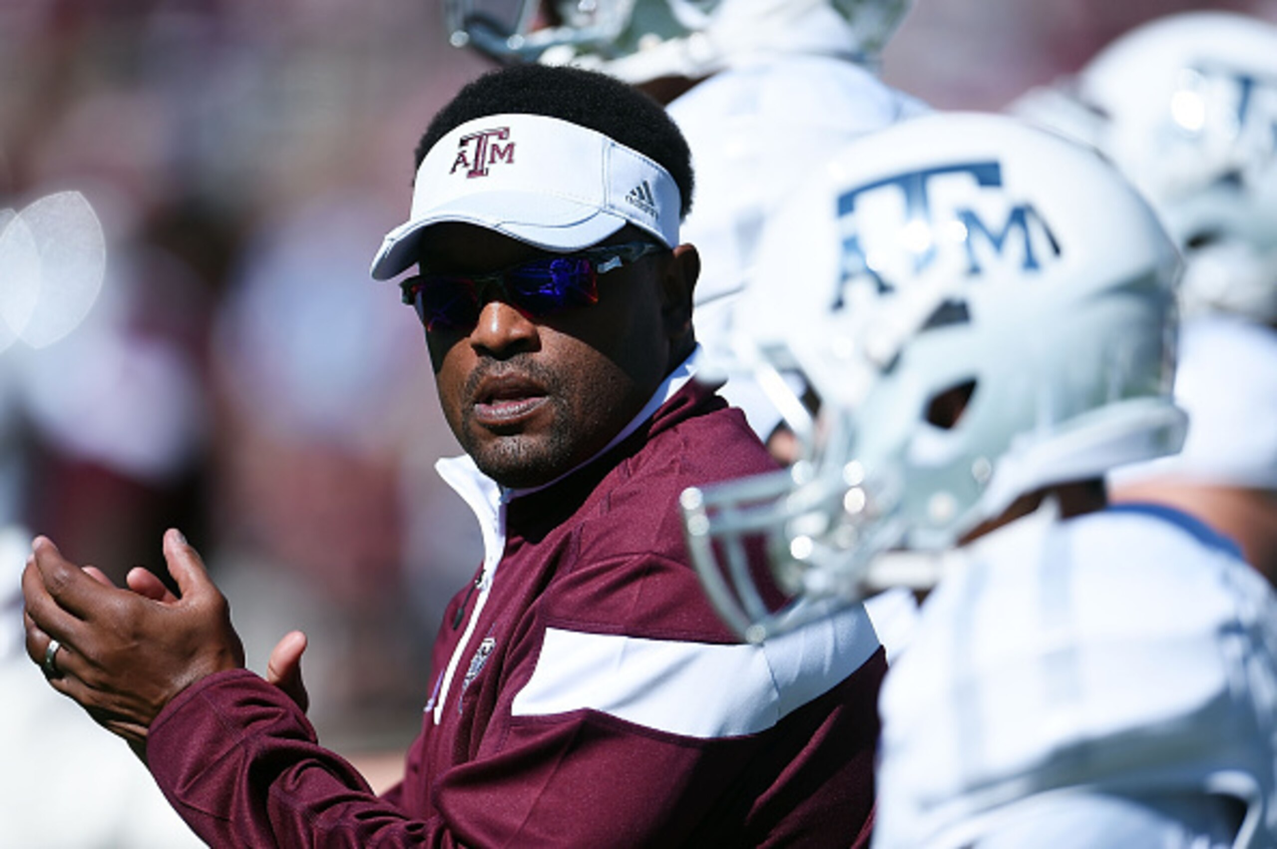 Texas A&M head coach Kevin Sumlin