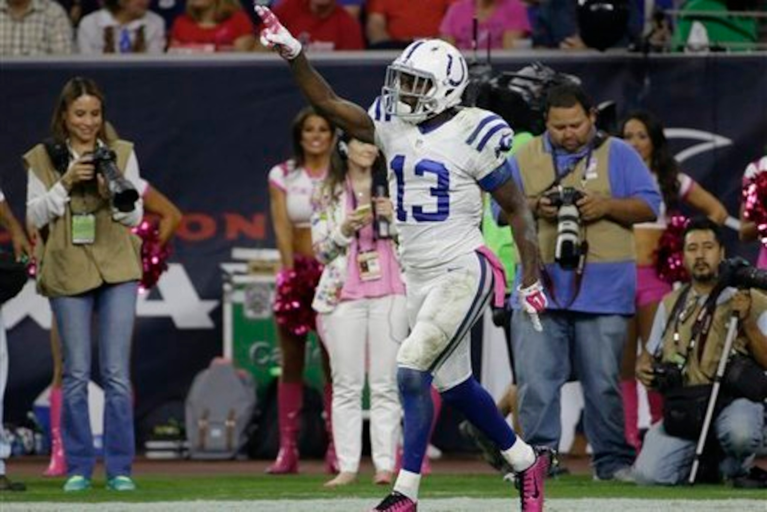 T.Y. Hilton and the Colts have won four straight.