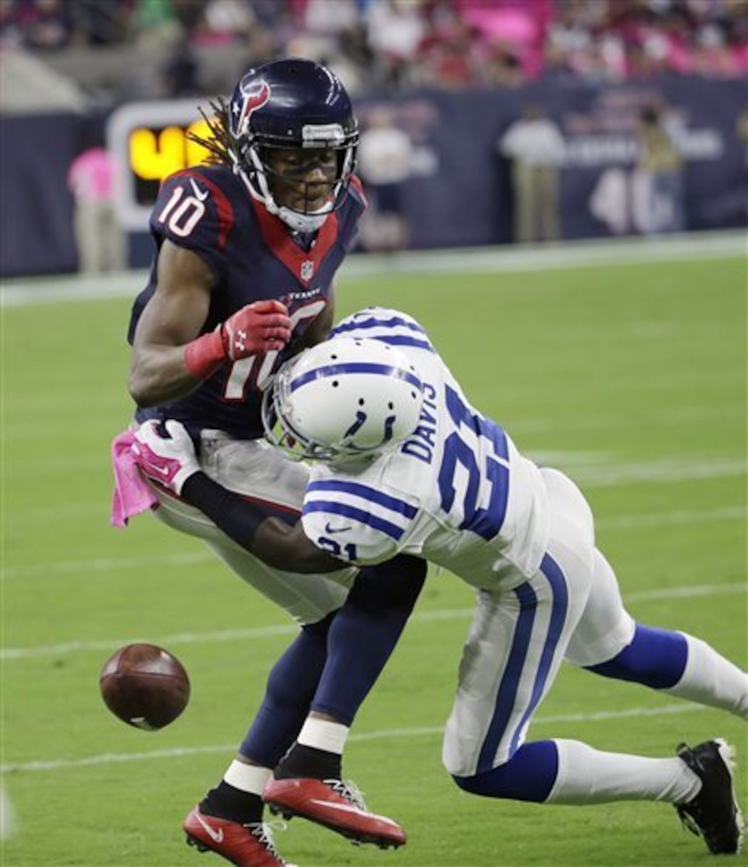Vontae Davis is having a fantastic season.