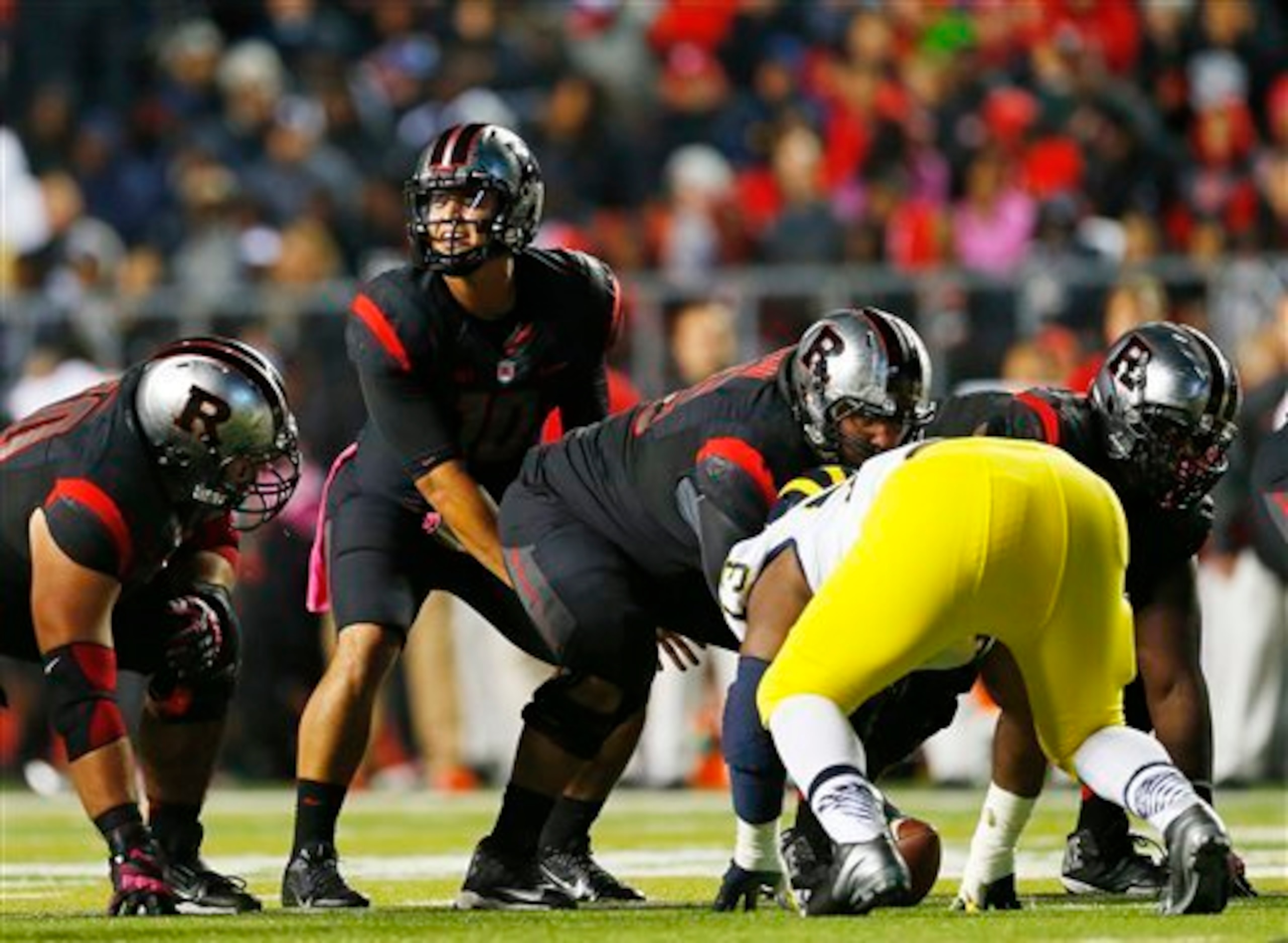 Gary Nova and Rutgers have made a solid impression in their first Big Ten season.