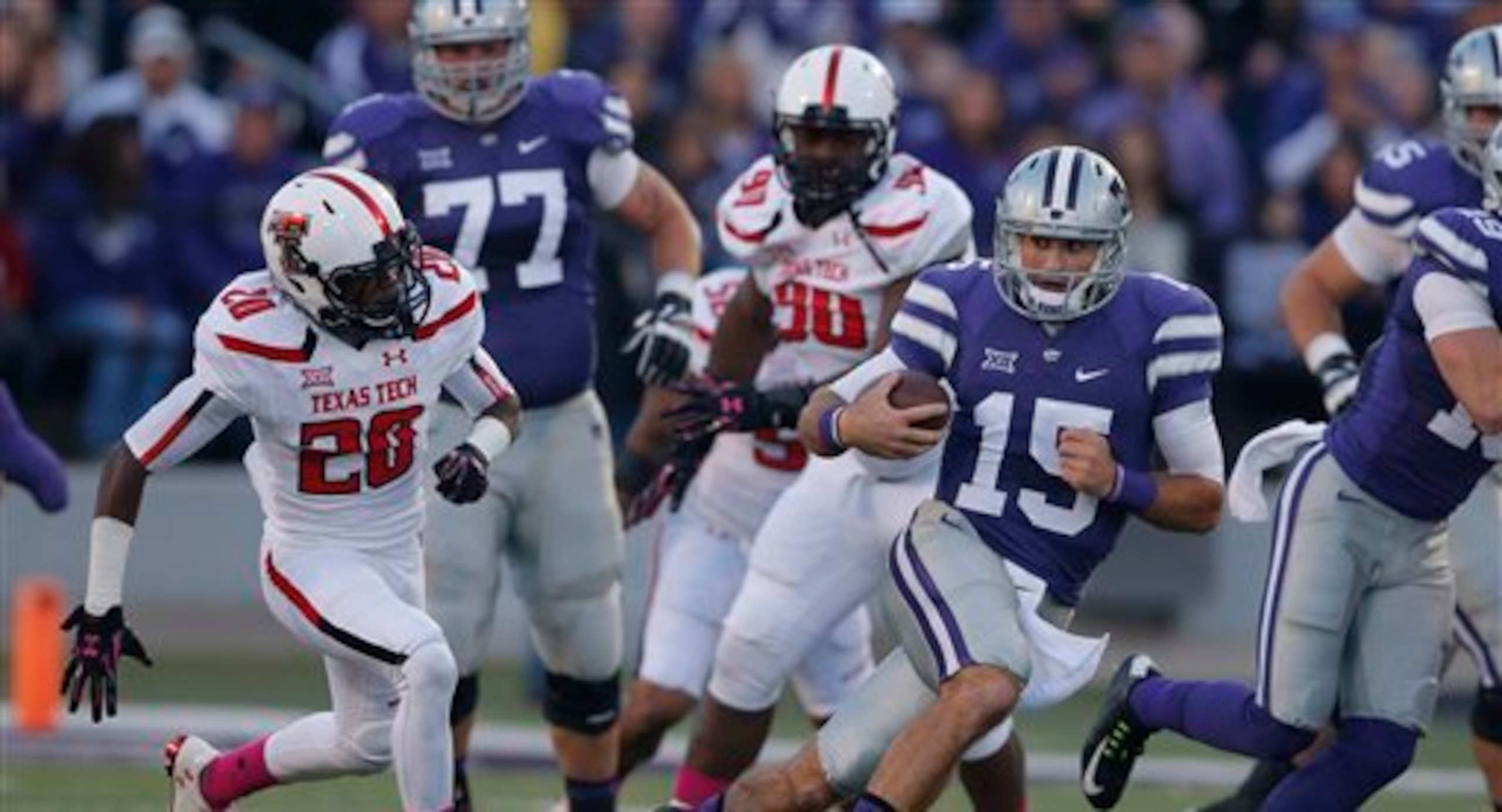 Ending his career near Disney World would be special for Kansas State quarterback Jake Waters.