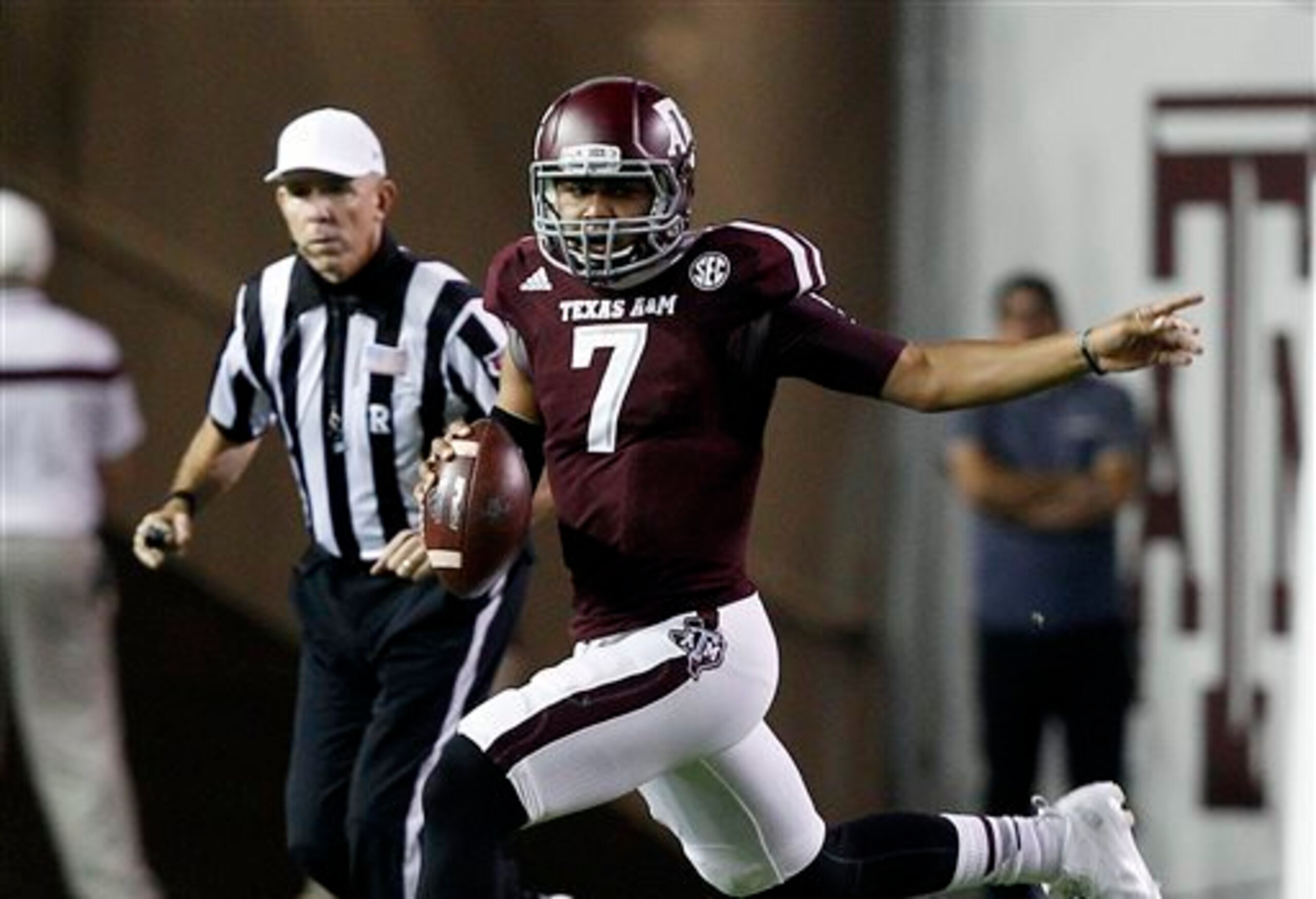 Kenny Hill leads one of the nation's most prolific offenses at Texas A&M.