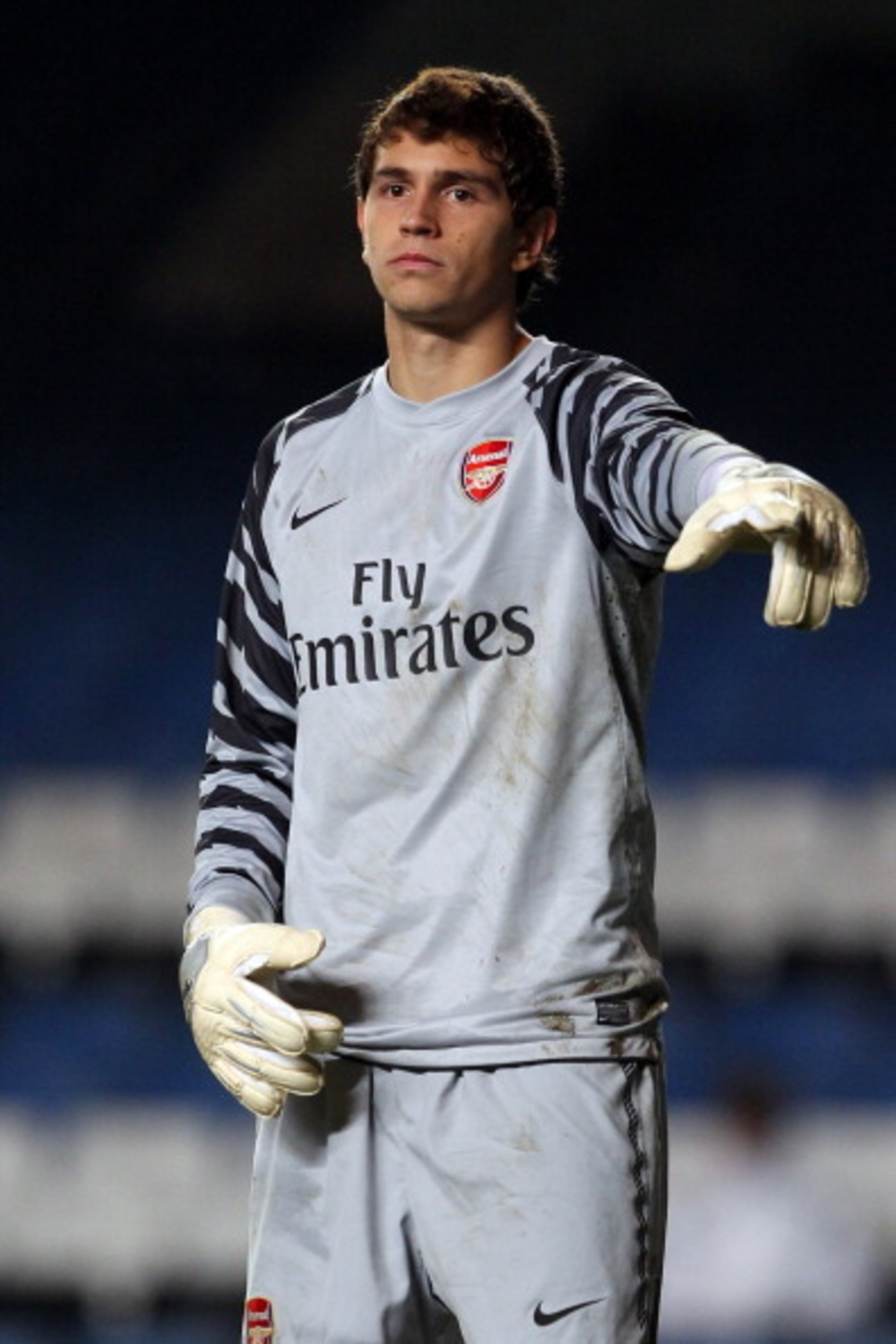 Emiliano Martinez will be Arsenal's starting goalkeeper by default on Wednesday against Anderlecht.