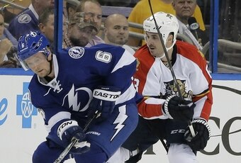 Anton Stralman is a big part of the Lightning's defense, which has been a bright spot this season.