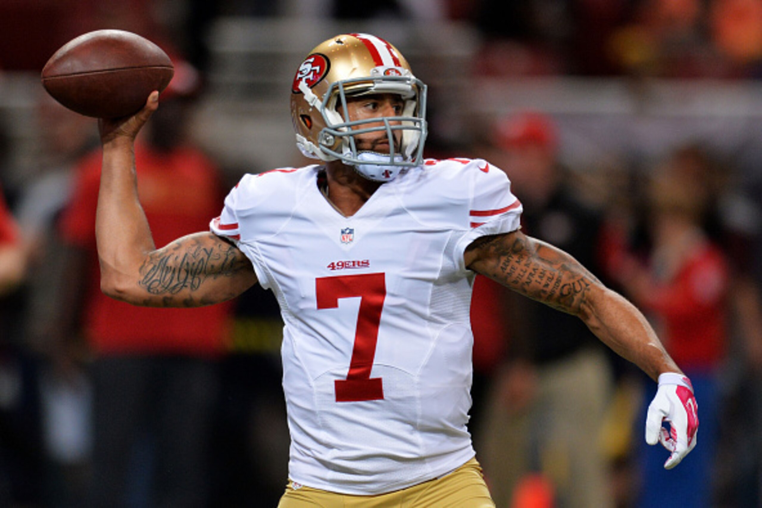 Colin Kaepernick led the 49ers to a 31-17 win over the Rams.