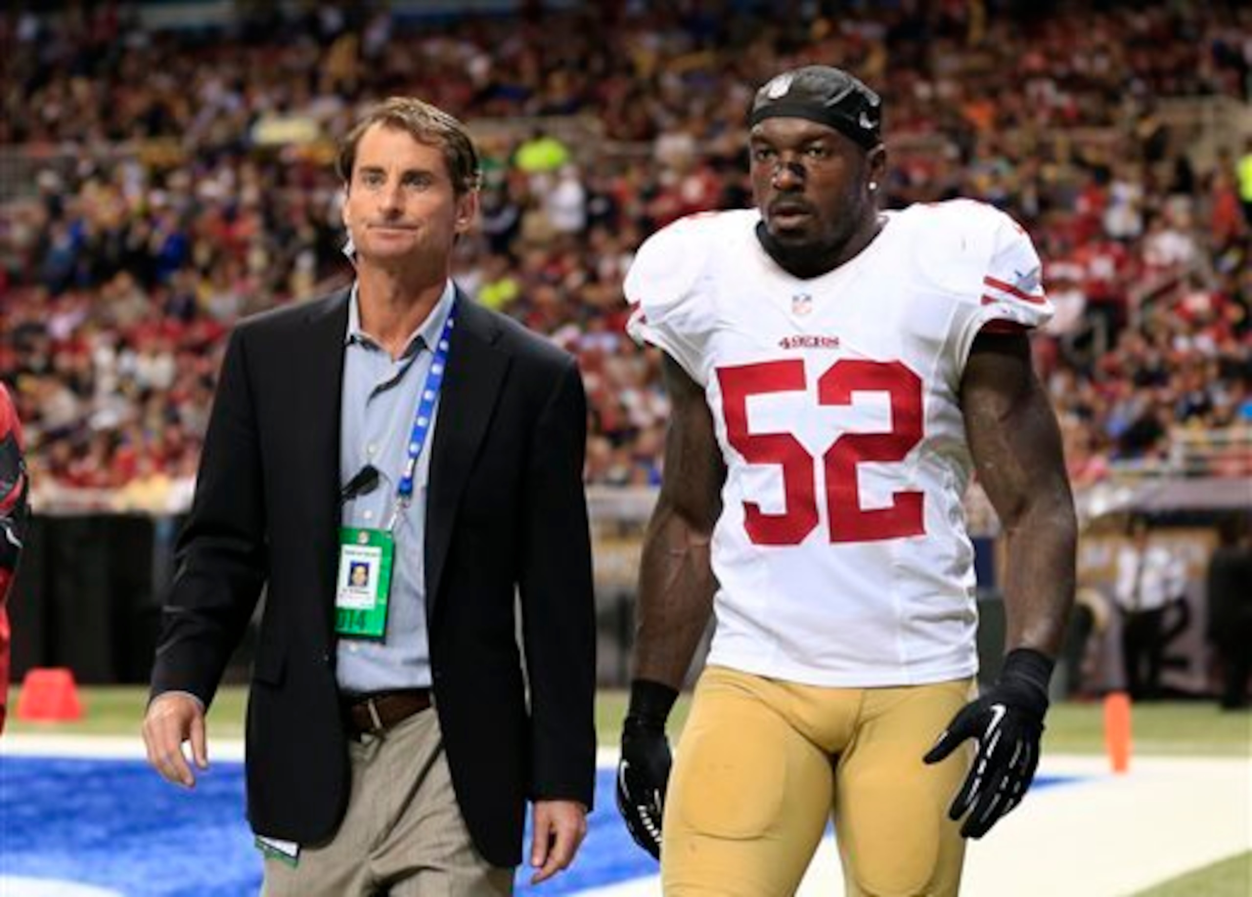 Linebacker Patrick Willis will likely miss Week 7 with a toe injury.