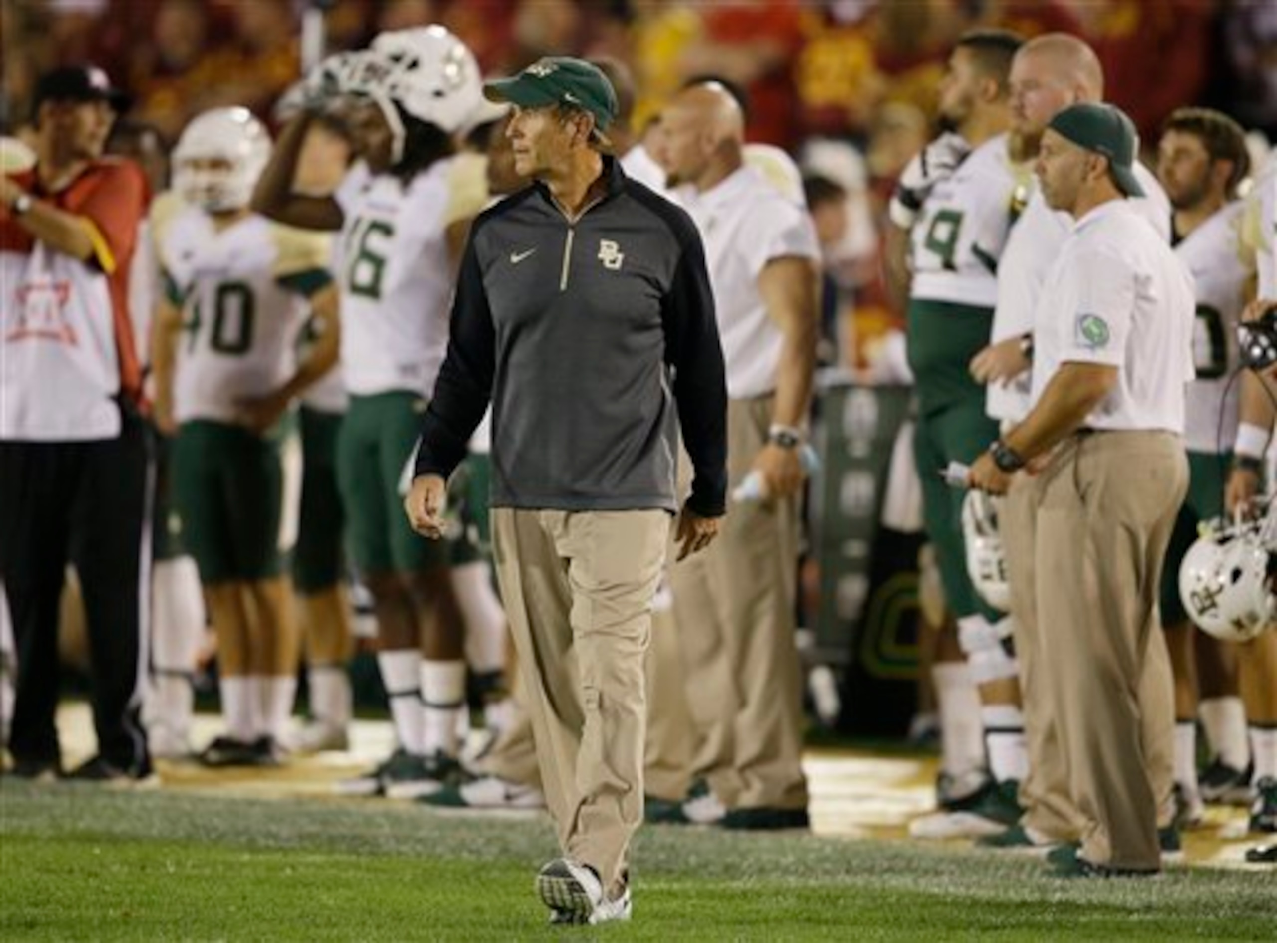 Penalties haven't stopped Art Briles and Baylor from remaining undefeated.
