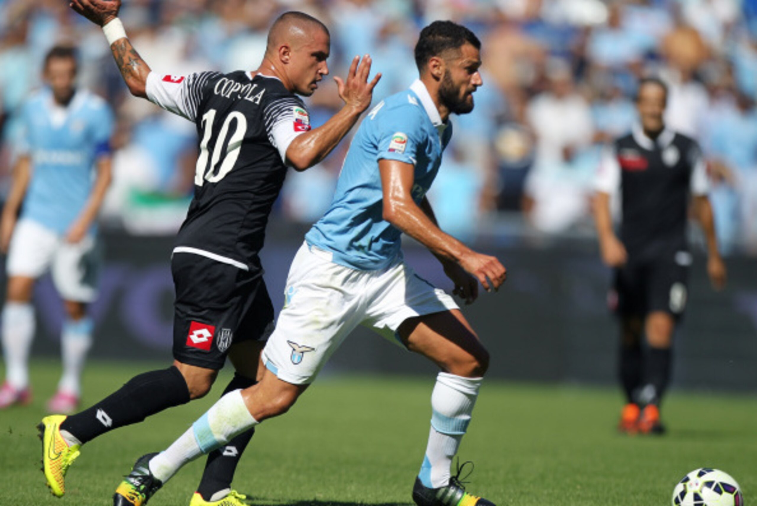 Antonio Candreva will play an important part in Lazio's big clash with Fiorentina.