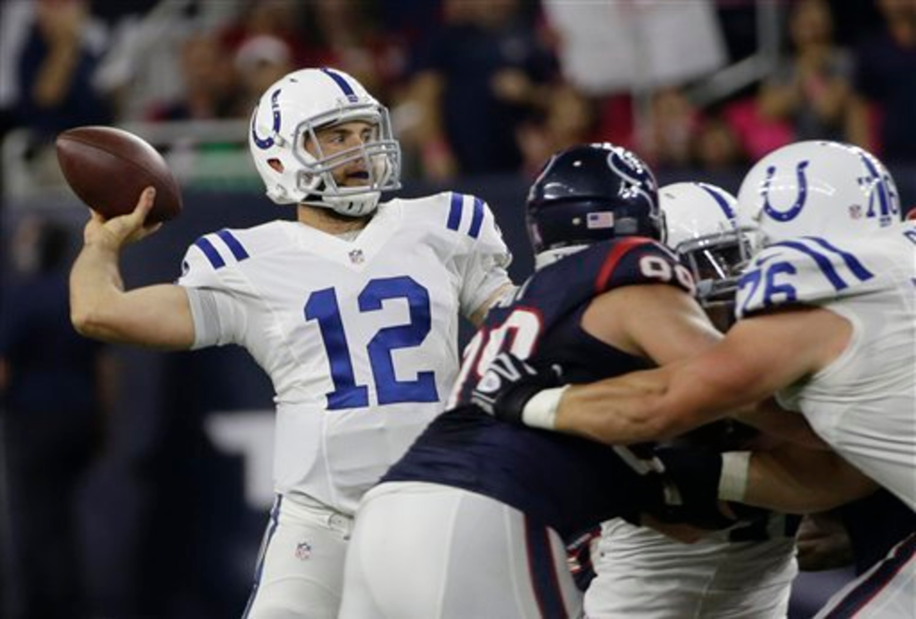 Luck and his crew are trying to build a lead in the AFC South.