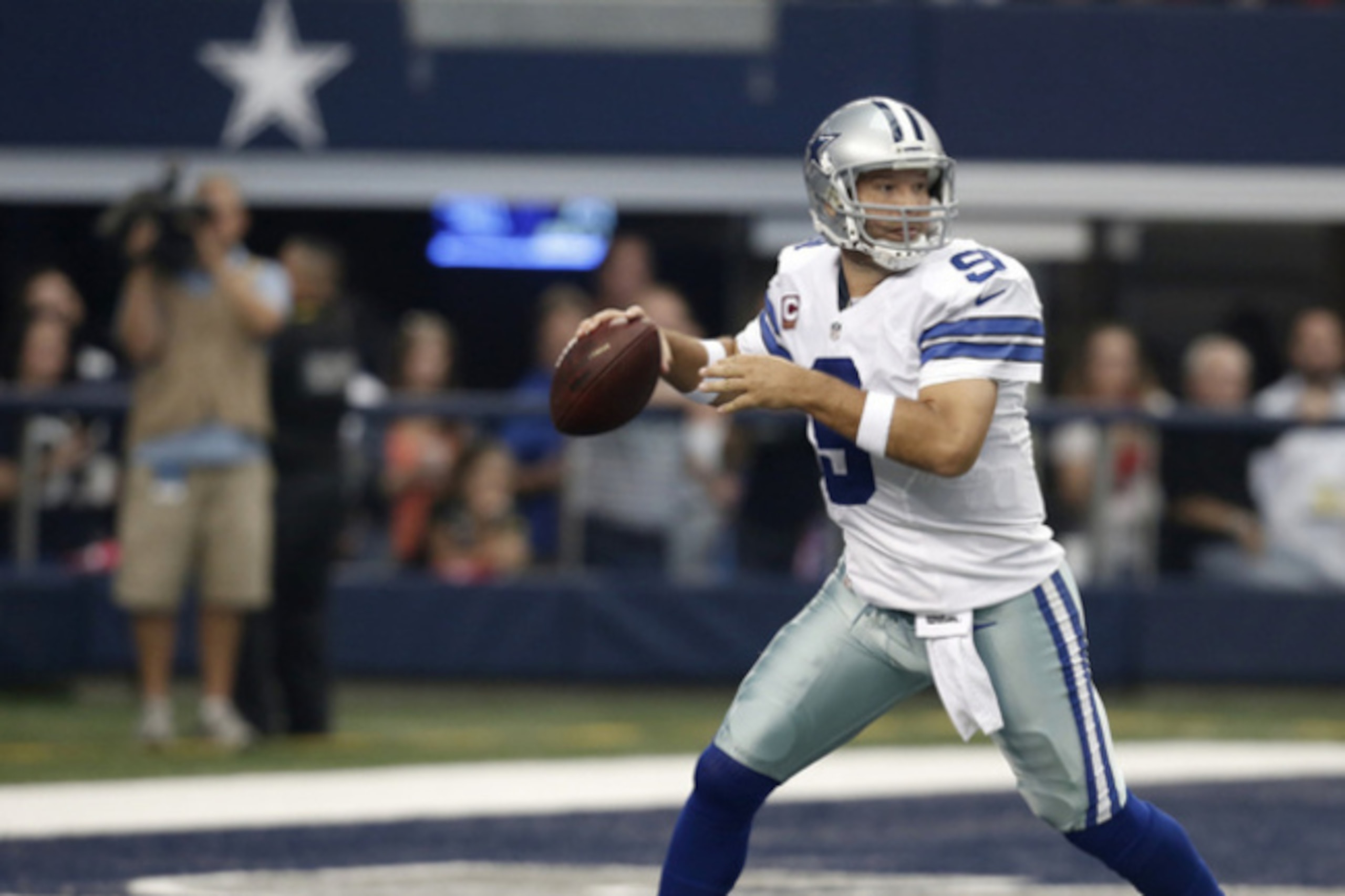 Cowboys QB Tony Romo.