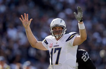 Chargers QB Philip Rivers.