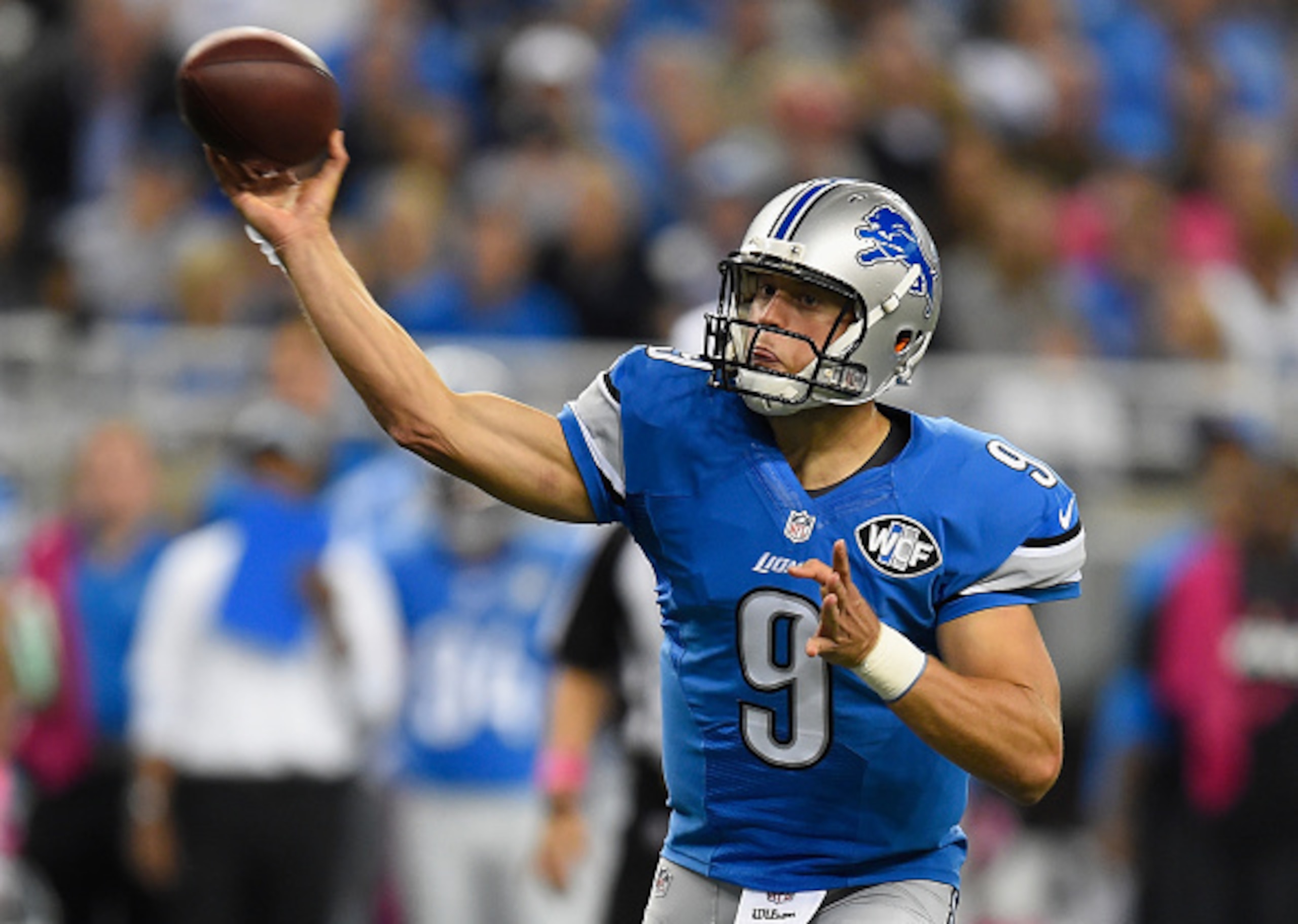 Lions QB Matt Stafford.