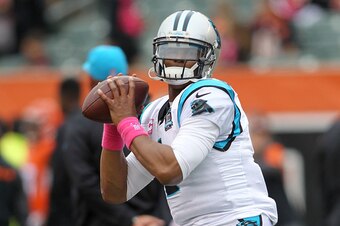 Panthers QB Cam Newton.