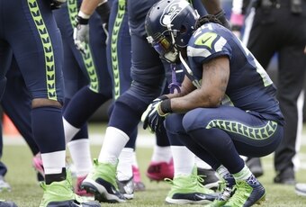Seahawks running back Marshawn Lynch.