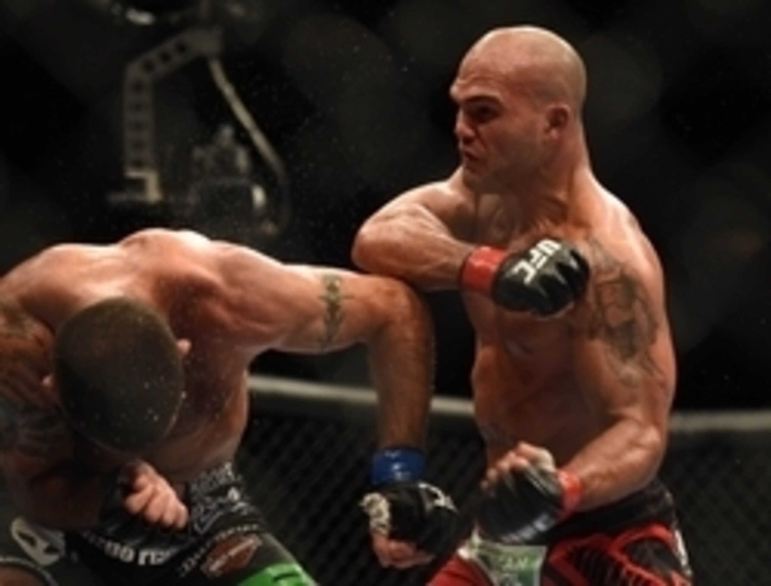 Robbie Lawler throws a ruthless combination against Matt Brown at UFC on Fox: Lawler vs. Brown. Robbie Lawler throws a ruthless combination against Matt Brown at UFC on Fox: Lawler vs. Brown.