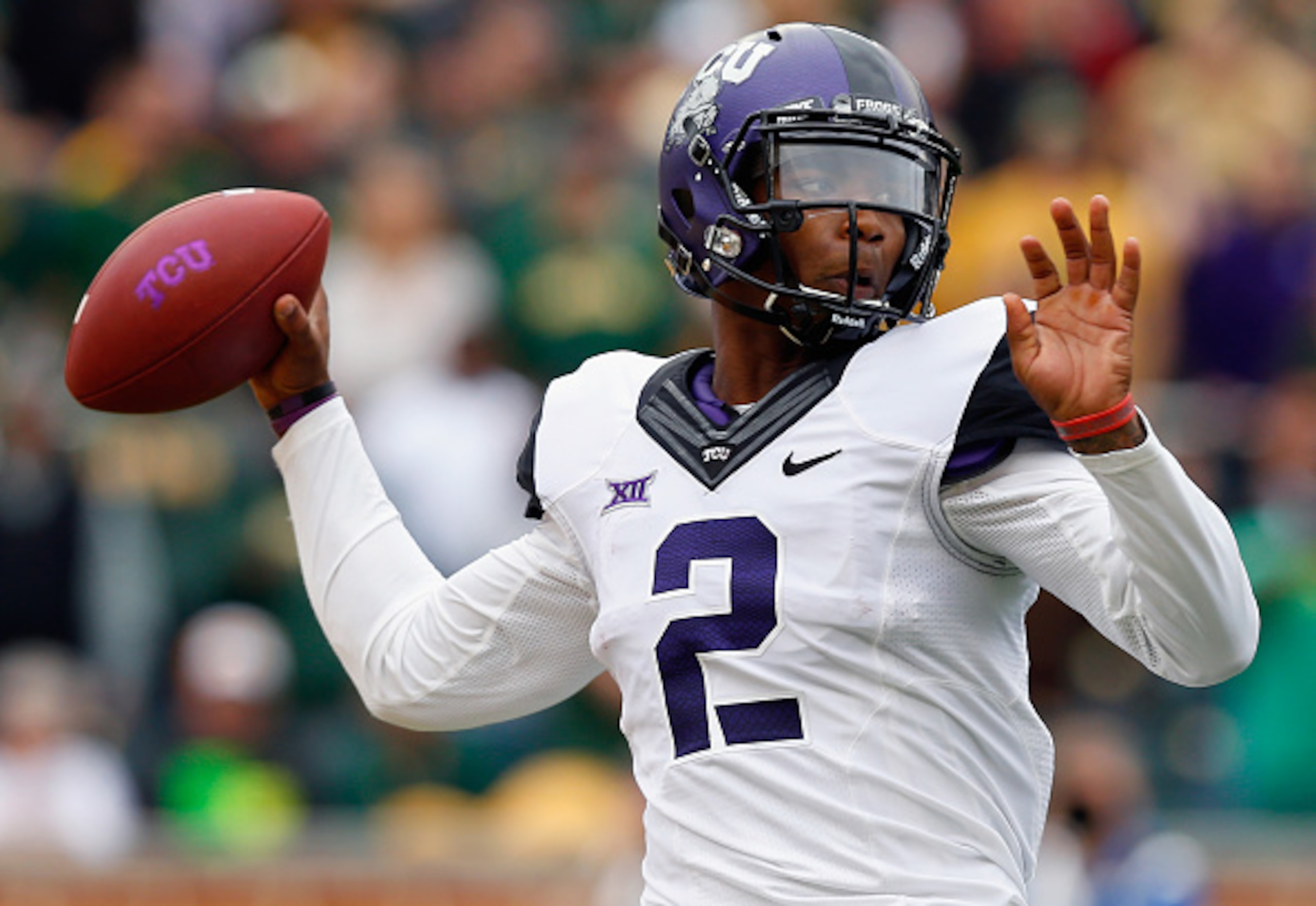 TCU junior quarterback Trevone Boykin against Baylor on Oct. 11.