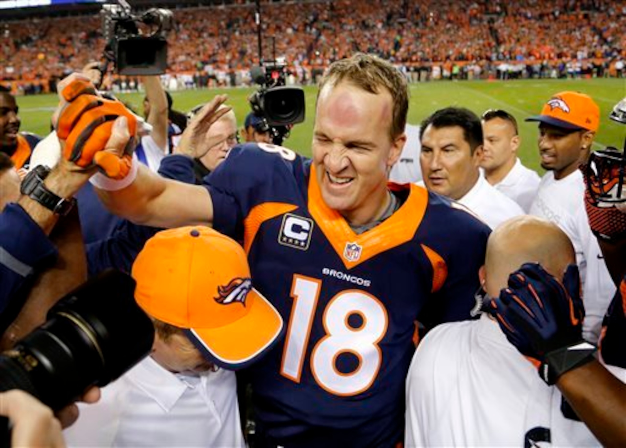 Broncos QB Peyton Manning