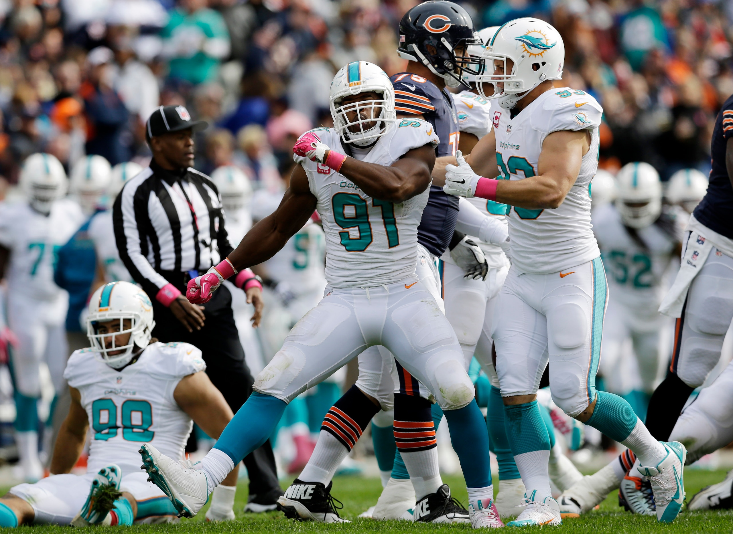 Dolphins DE Cameron Wake