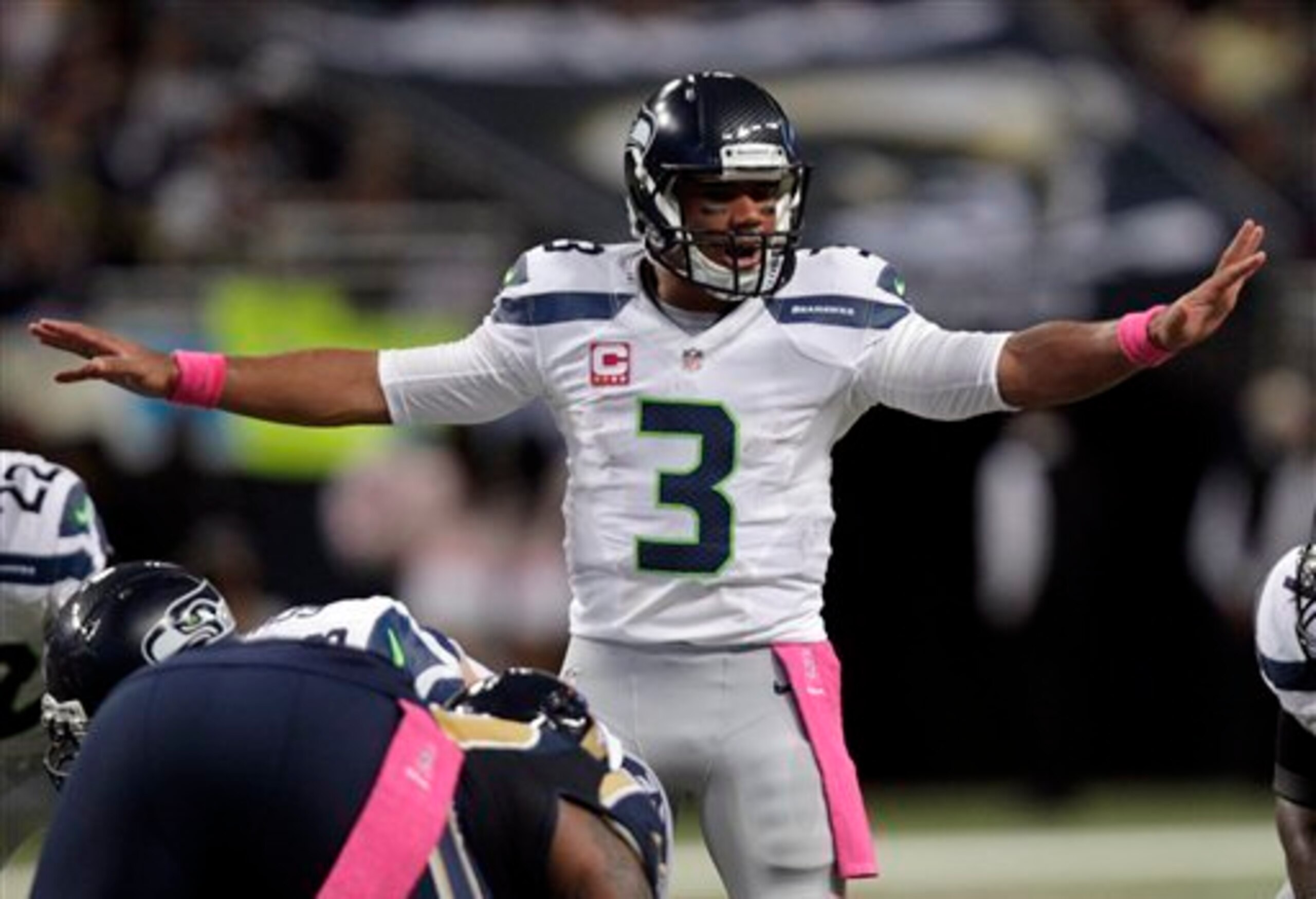 Seahawks QB Russell Wilson