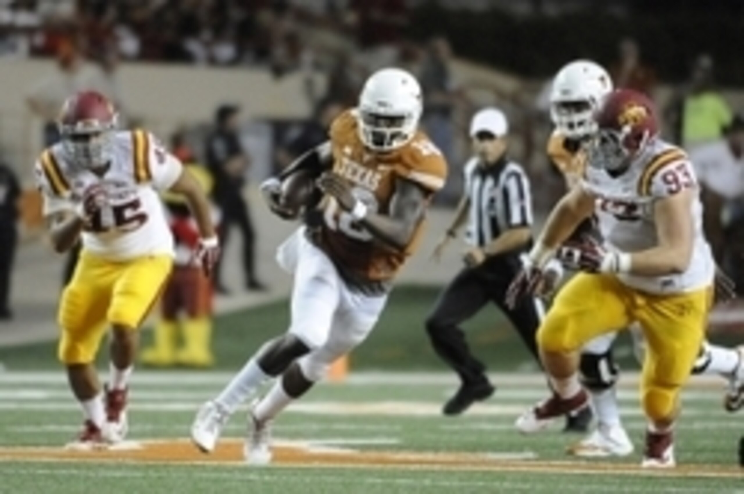 Swoopes' running ability has unleashed the Texas offense.