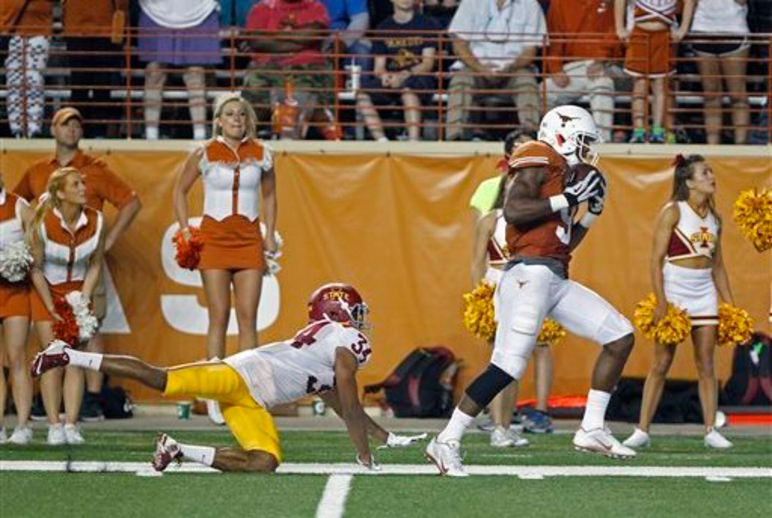 Harris has been found money as the Longhorns' No. 1 receiver.