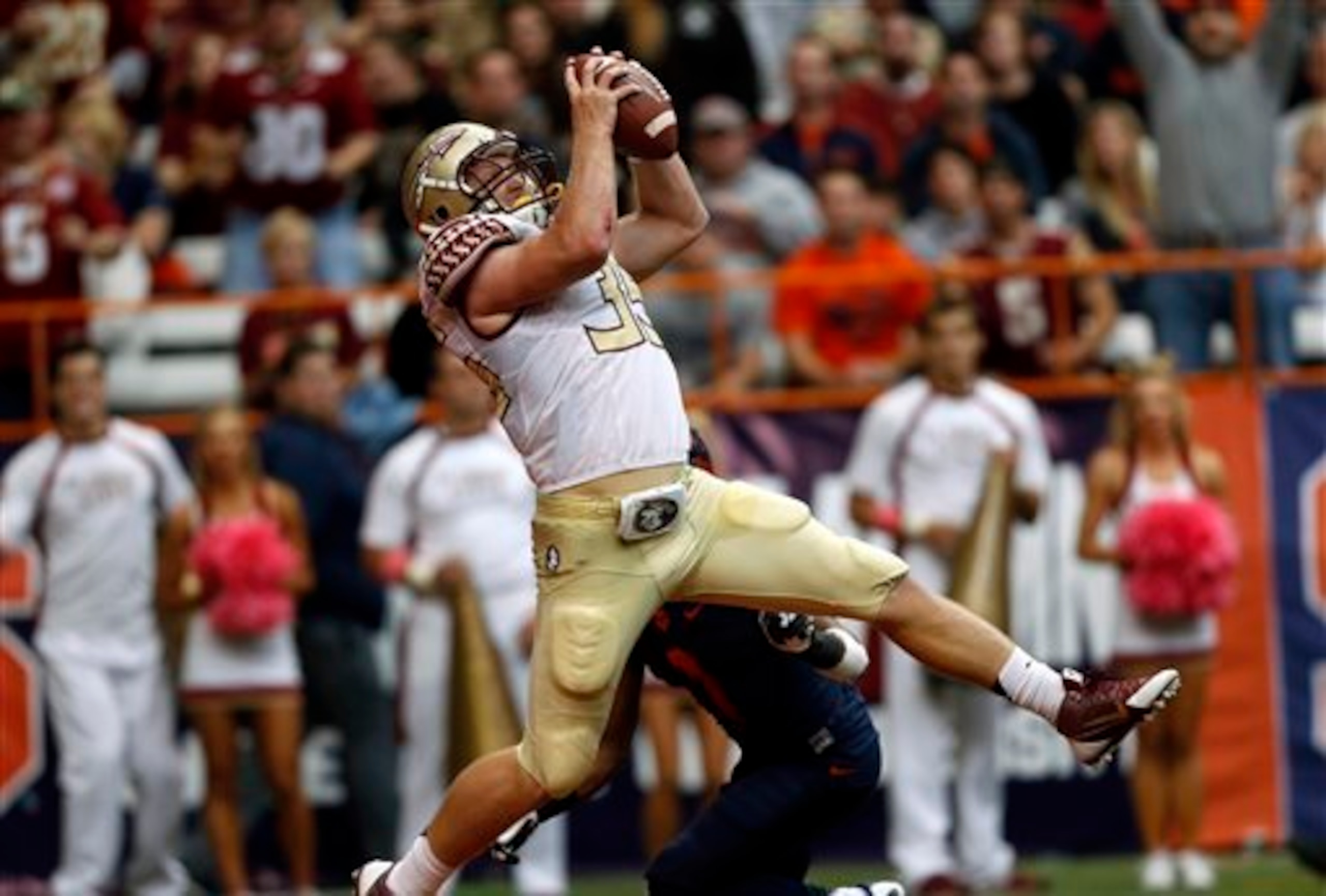 Nick O'Leary might be college football's most complete tight end.