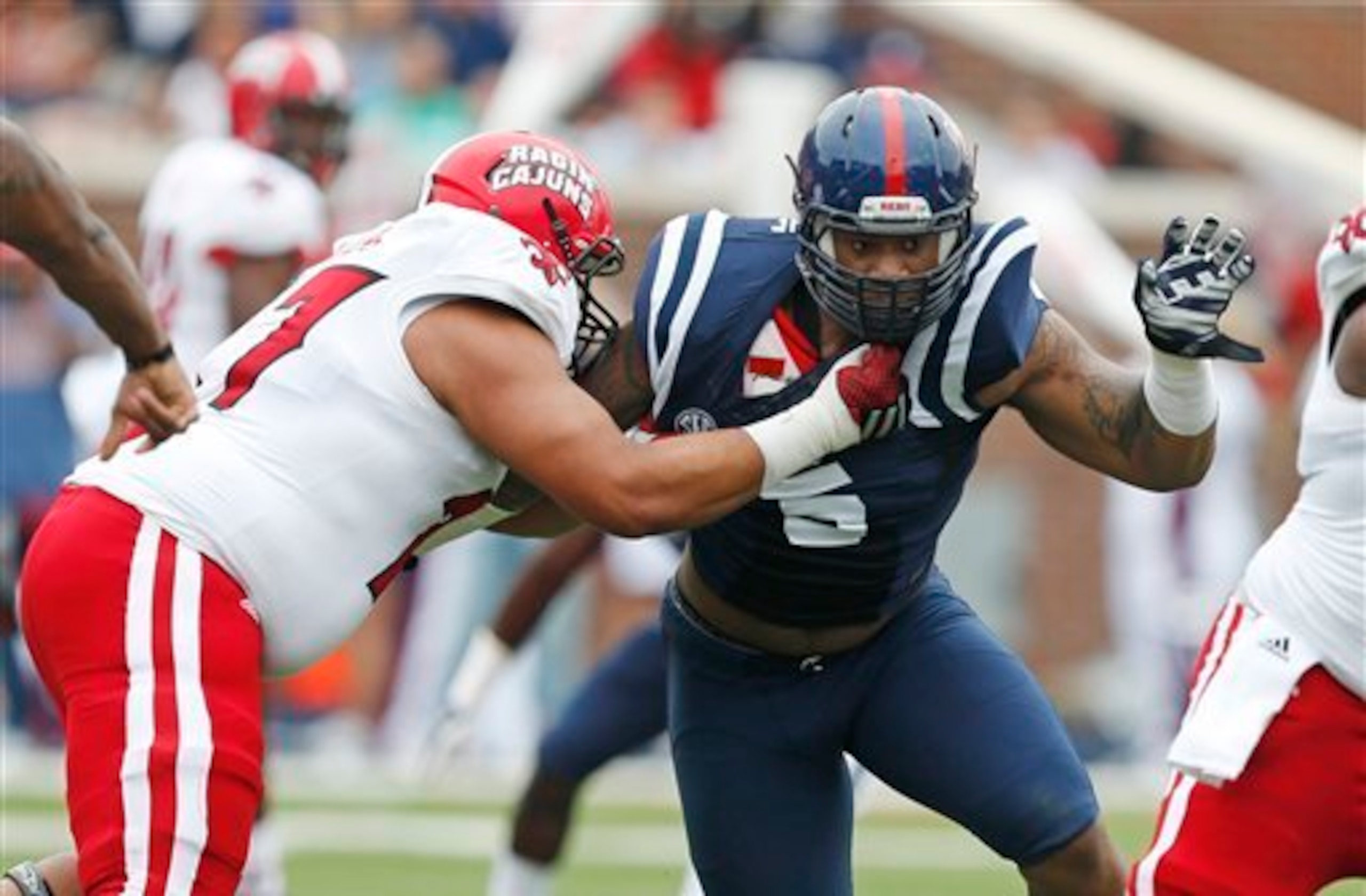 Robert Nkemdiche is a load for opposing offensive linemen to stop.