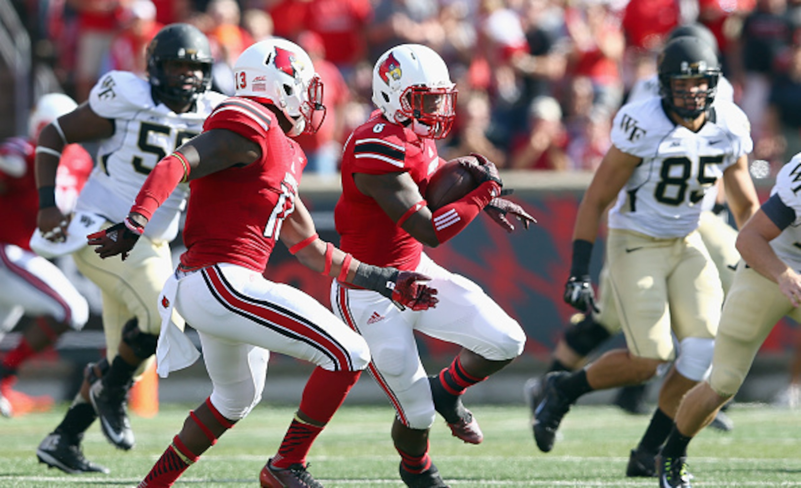 Safety Gerod Holliman has shown a remarkable nose for the football this season.