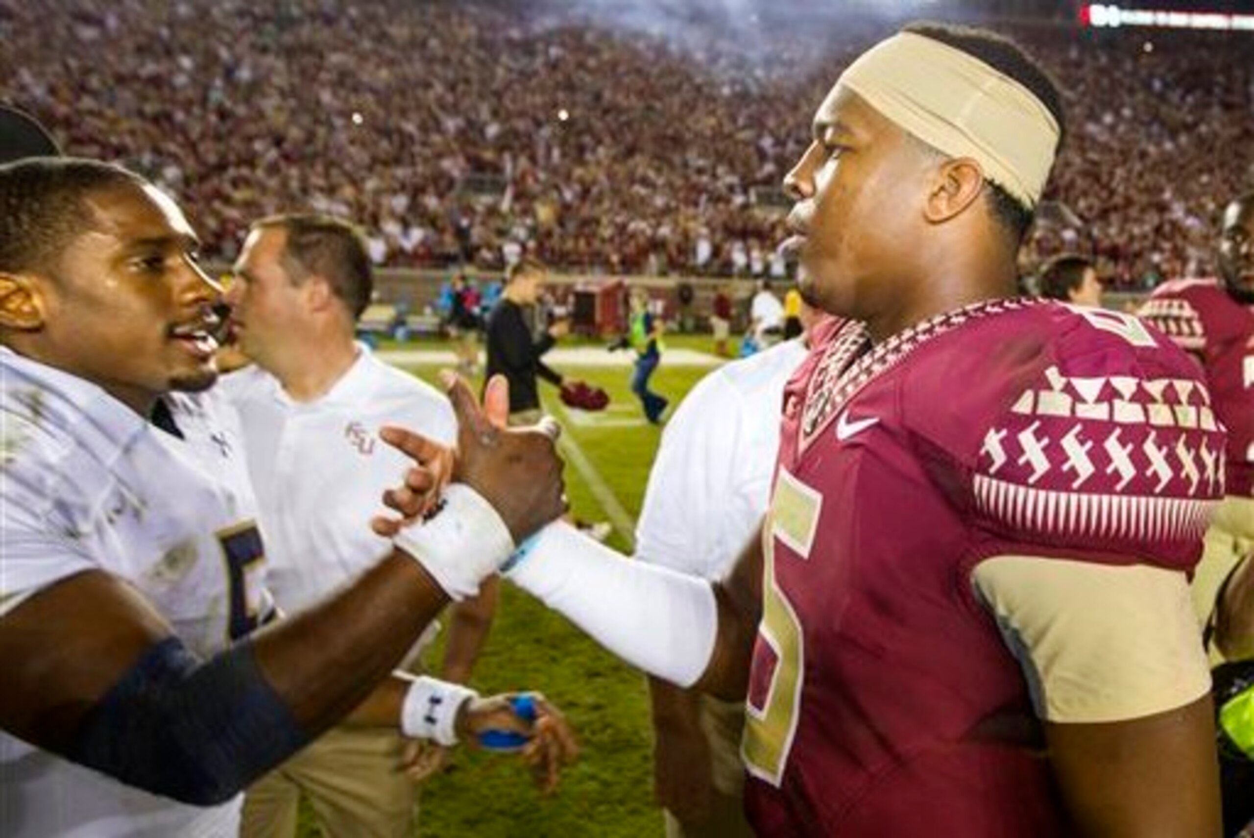 Notre Dame's Everett Golson and Florida State's Jameis Winston both stood out in their teams' memorable clash on Saturday night.