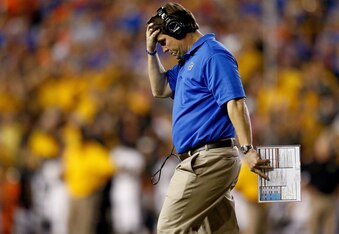 Florida head coach Will Muschamp