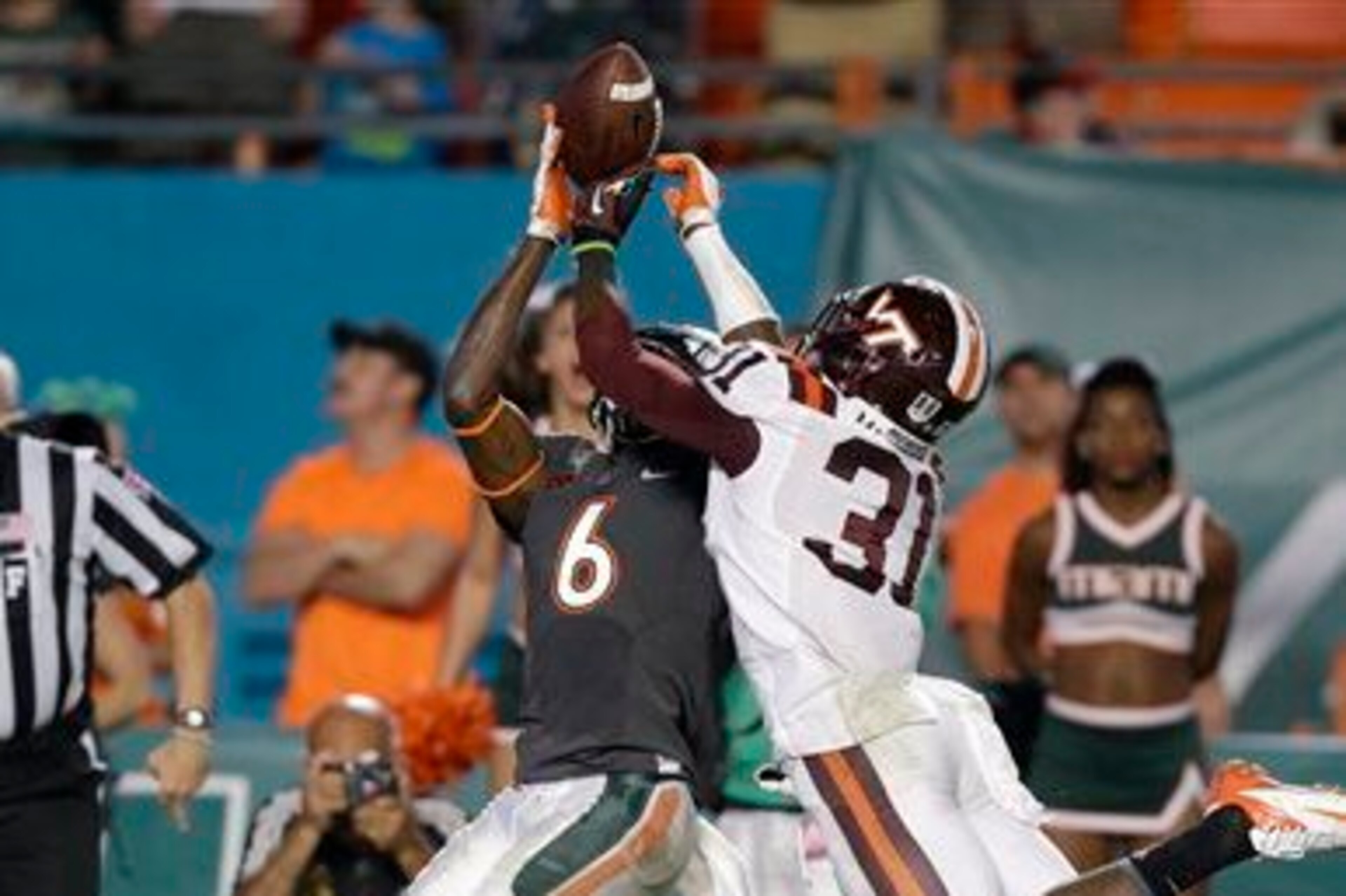 Hokies vs. Hurricanes in 2013