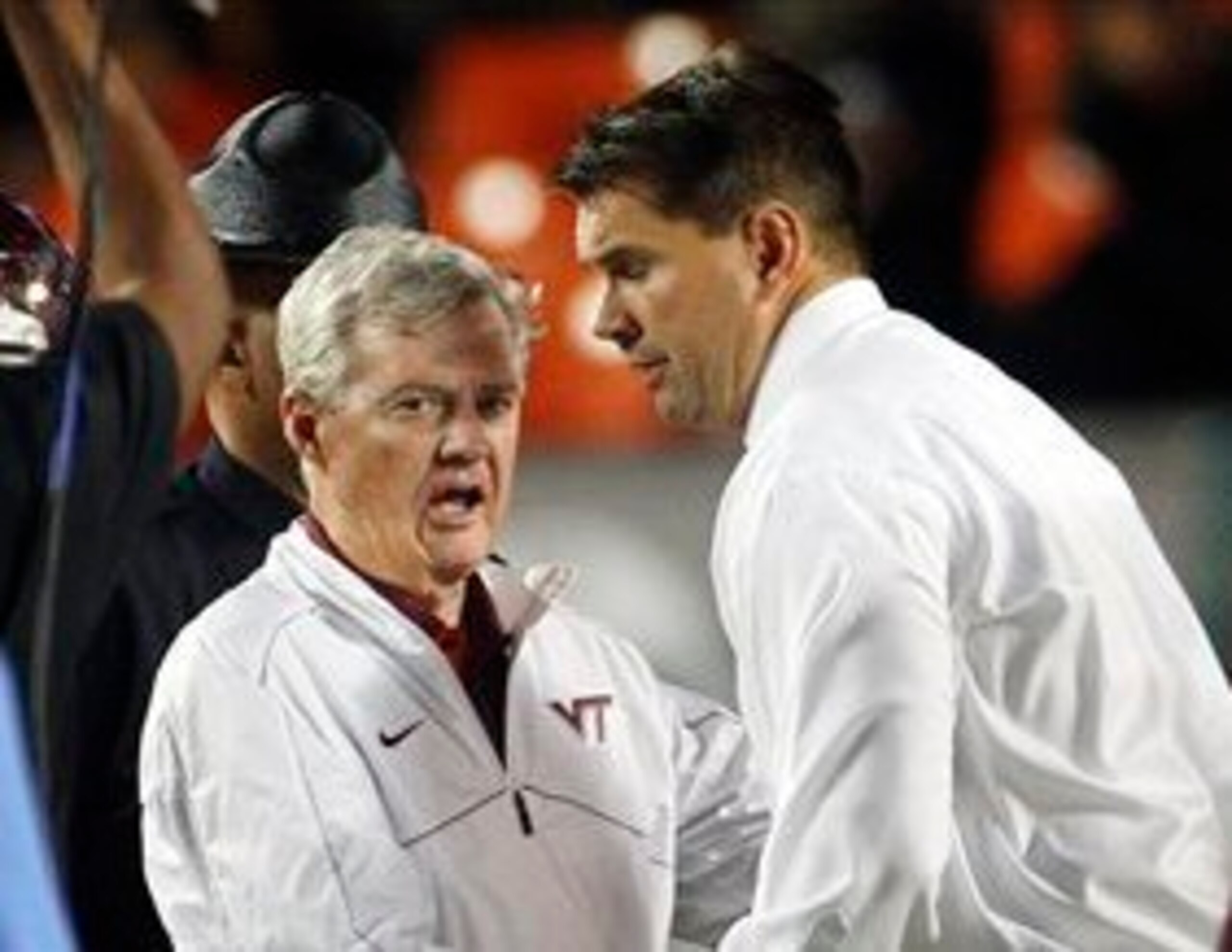 Frank Beamer and Al Golden Frank Beamer and Al Golden