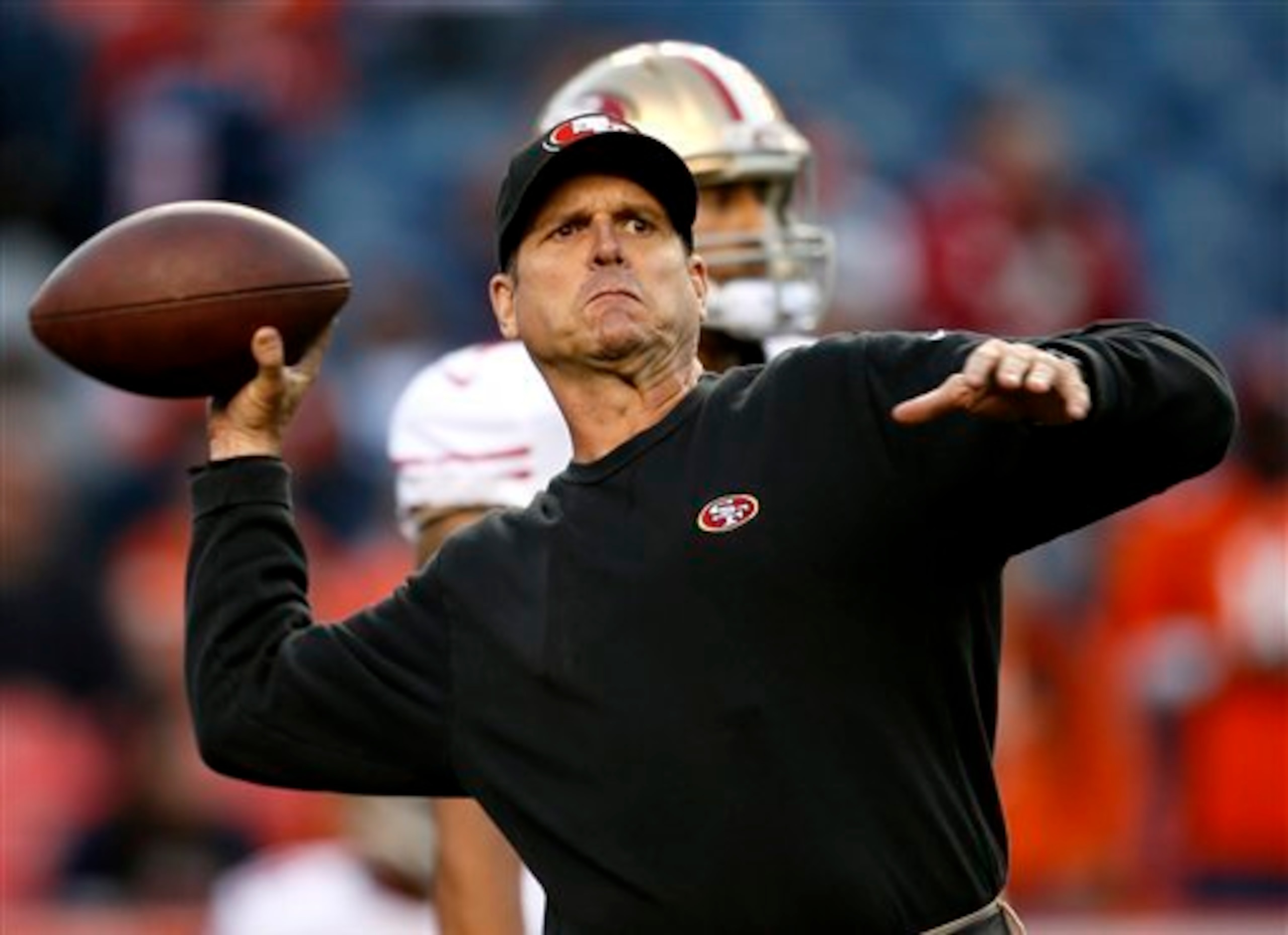 49ers HC Jim Harbaugh