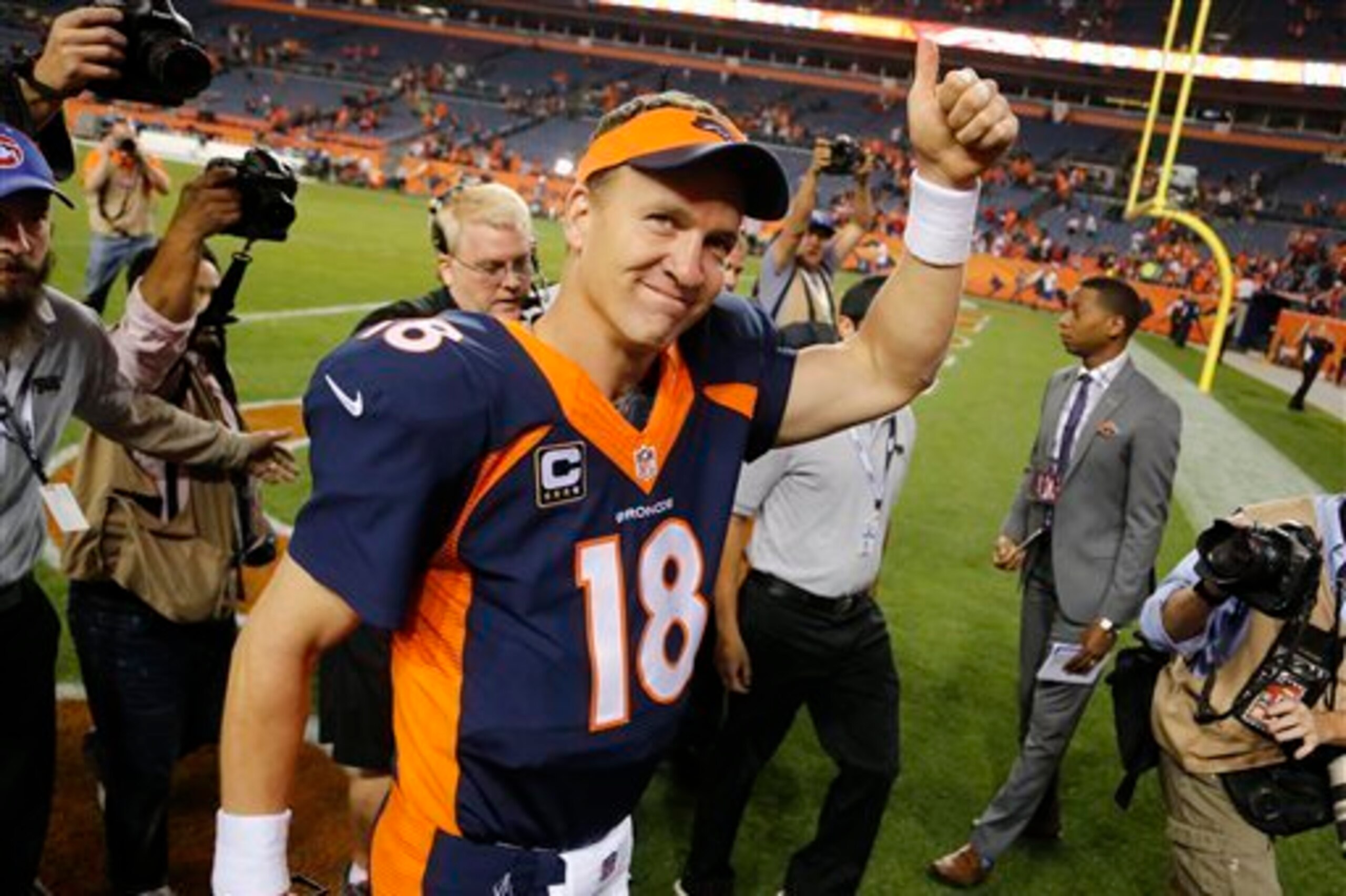 Peyton Manning is as entertaining off the field as he is on it.