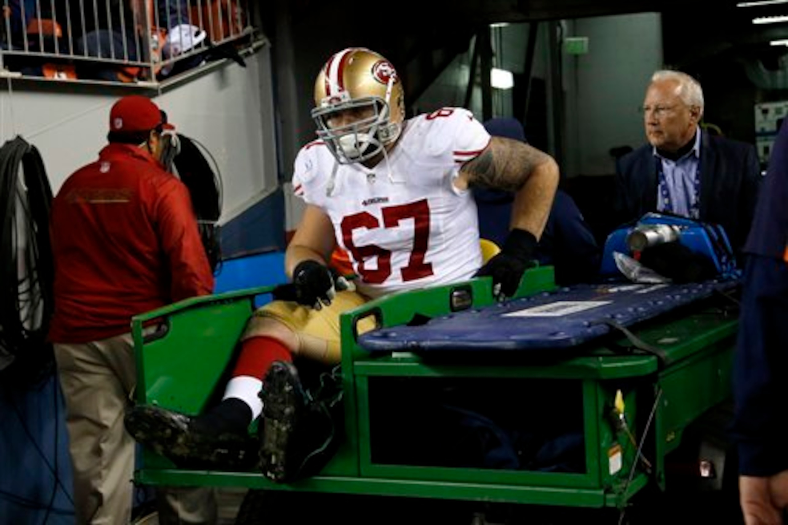 Daniel Kilgore was playing well, but is now lost for the season