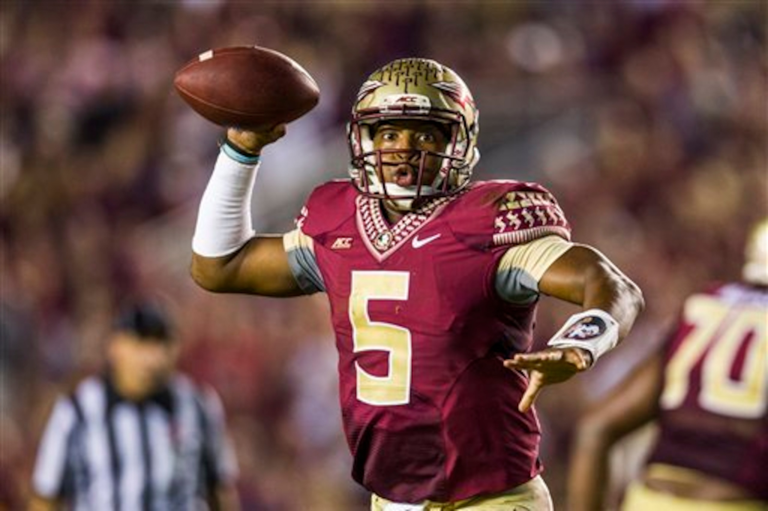 Jameis Winston and Florida State look like a key player in the College Football Playoff race.