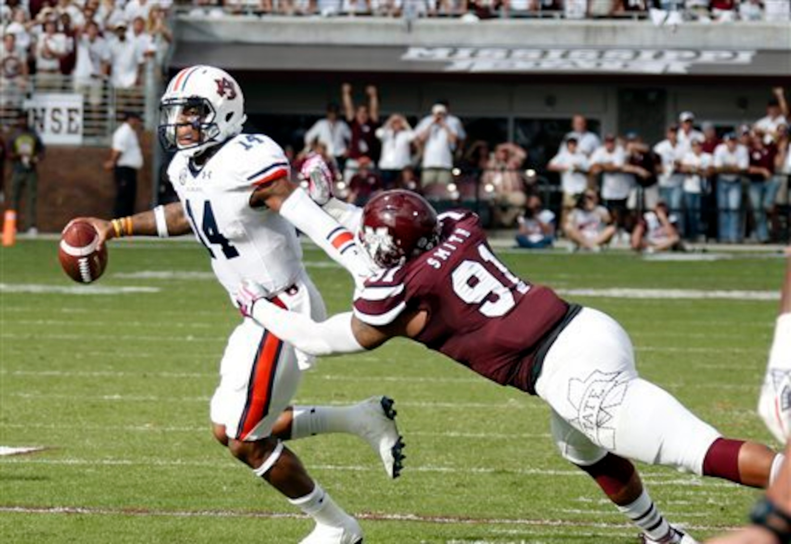Nick Marshall and Auburn remain in the hunt for an SEC title.