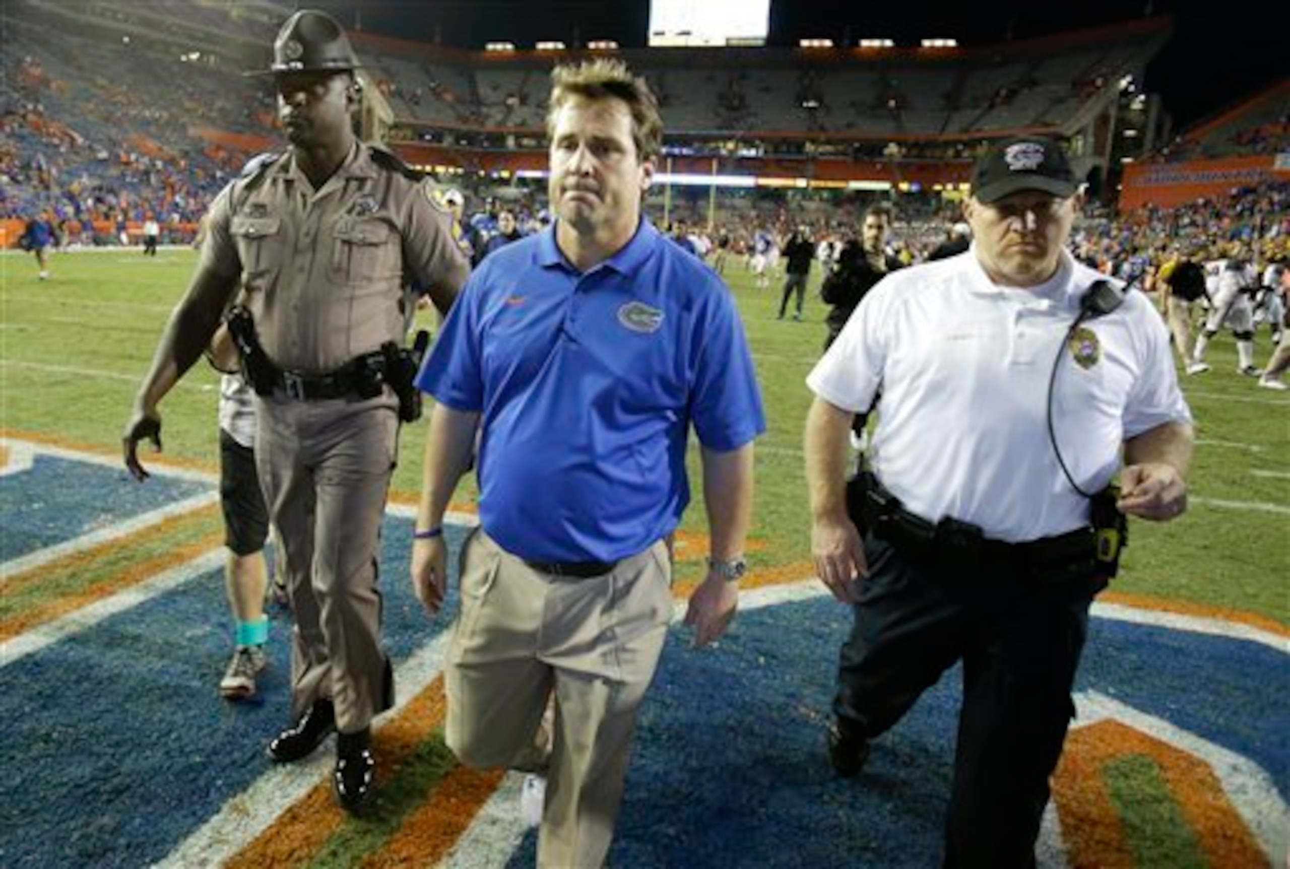 Will Muschamp's job at Florida is in serious jeopardy.