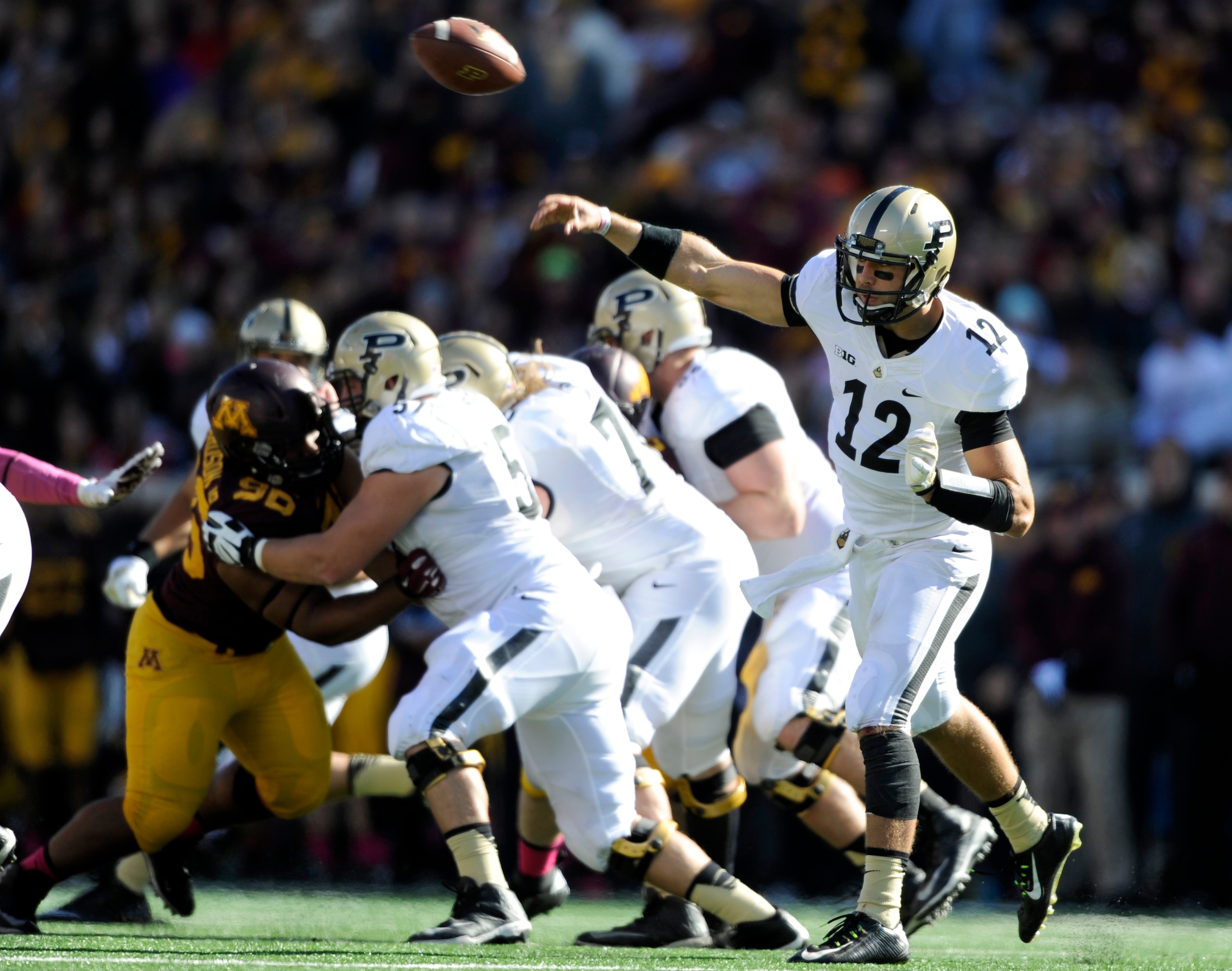 Purdue has already tripled its win total from last season.