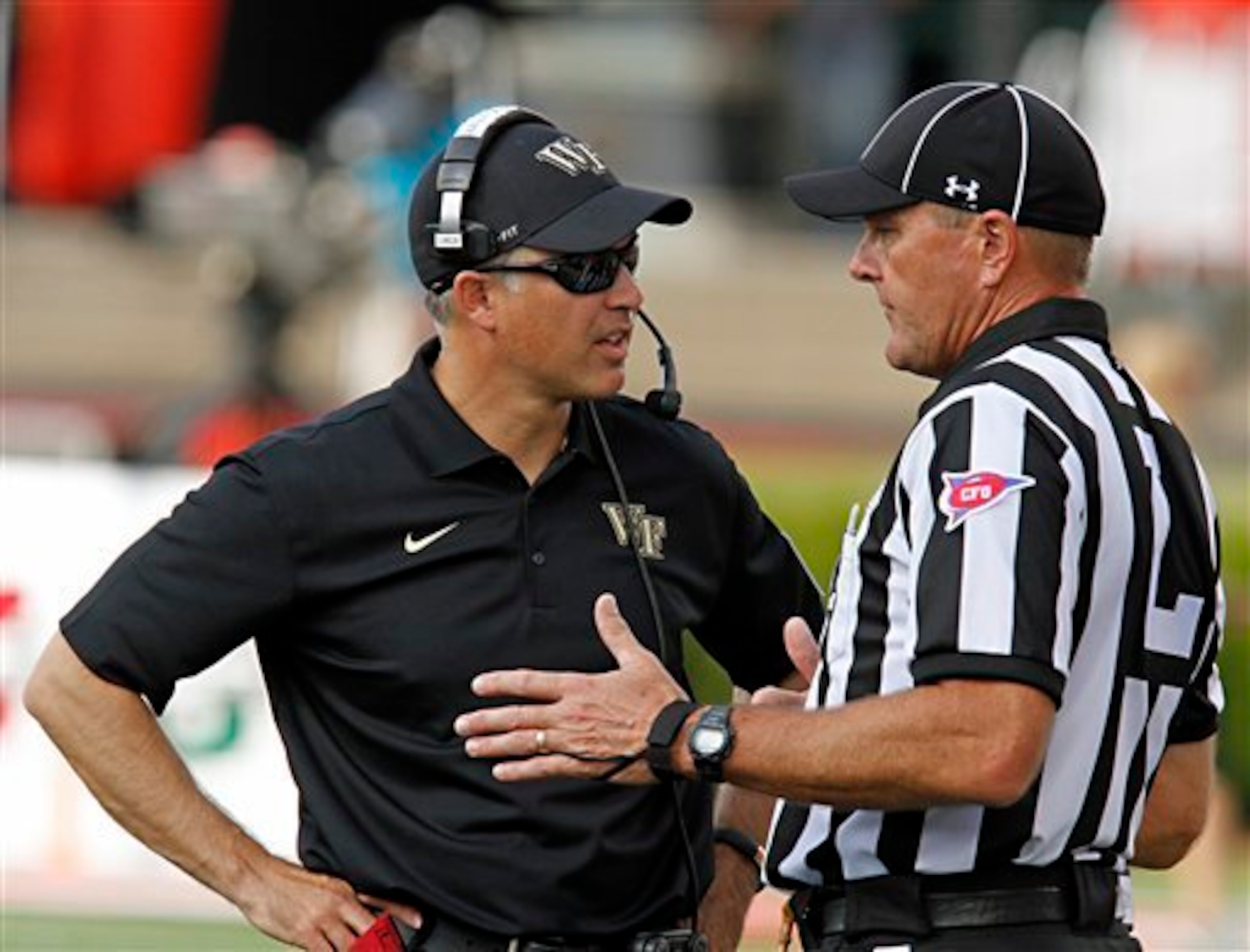 Dave Clawson has suffered through an ugly first season at Wake Forest.