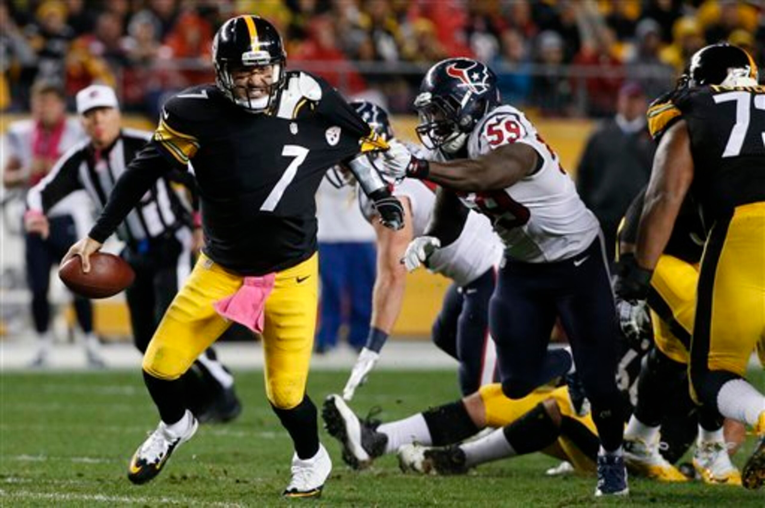 Big Ben has been on trial for this his whole life.
