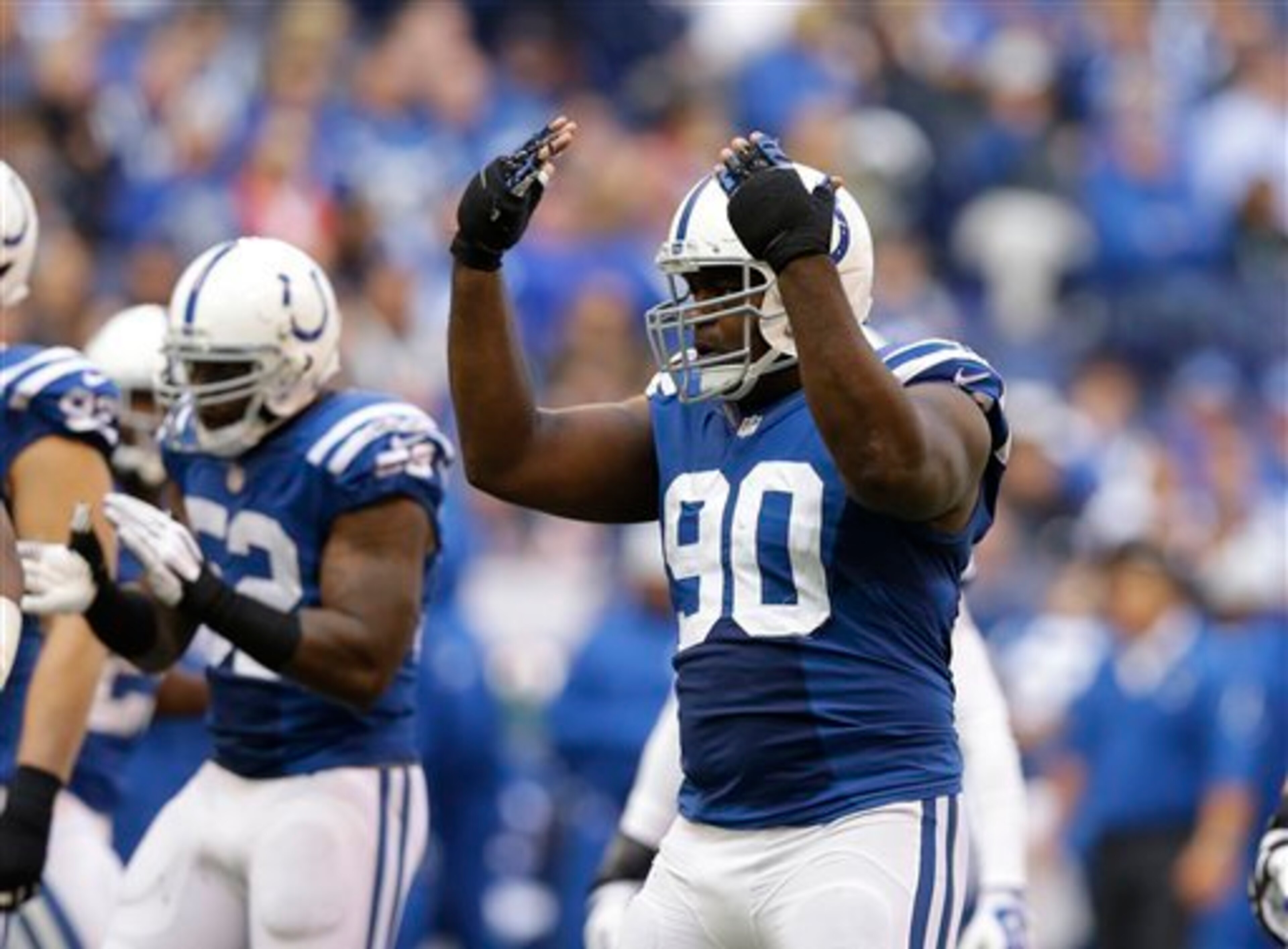 The Colts D is everywhere you want to be. The Colts D is everywhere you want to be.