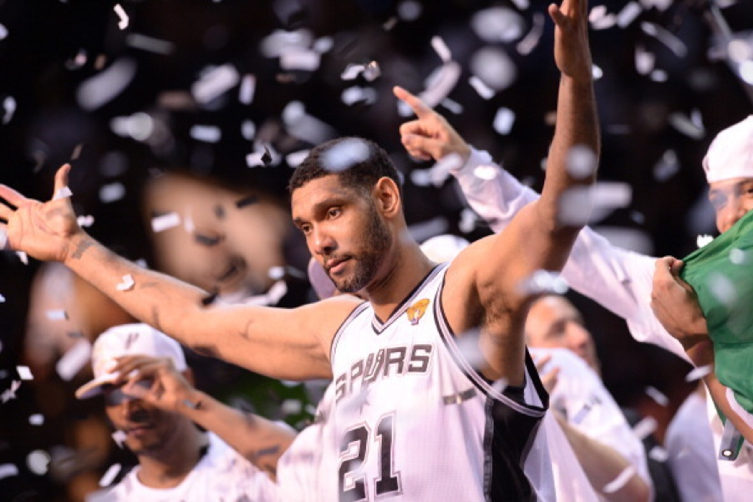 Tim Duncan has achieved many things during his illustrious career, but he's never won back-to-back titles.