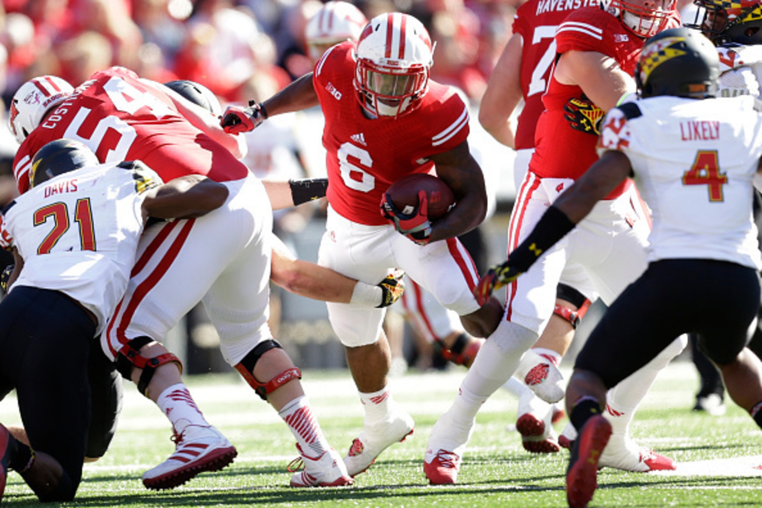 Corey Clement, playing in his home state, will look to notch his third 100-yard game this season against Rutgers.